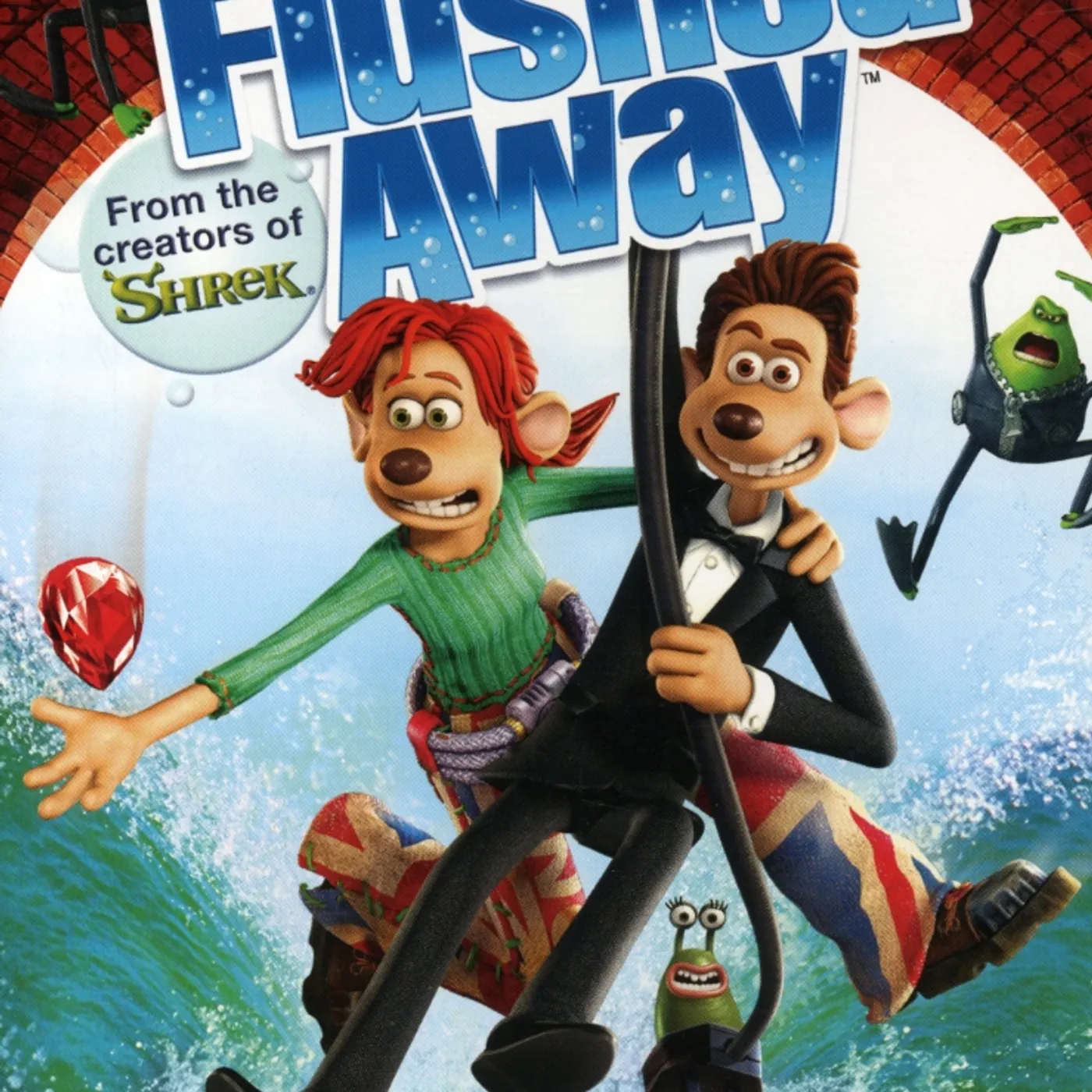 FLUSHED AWAY DVD