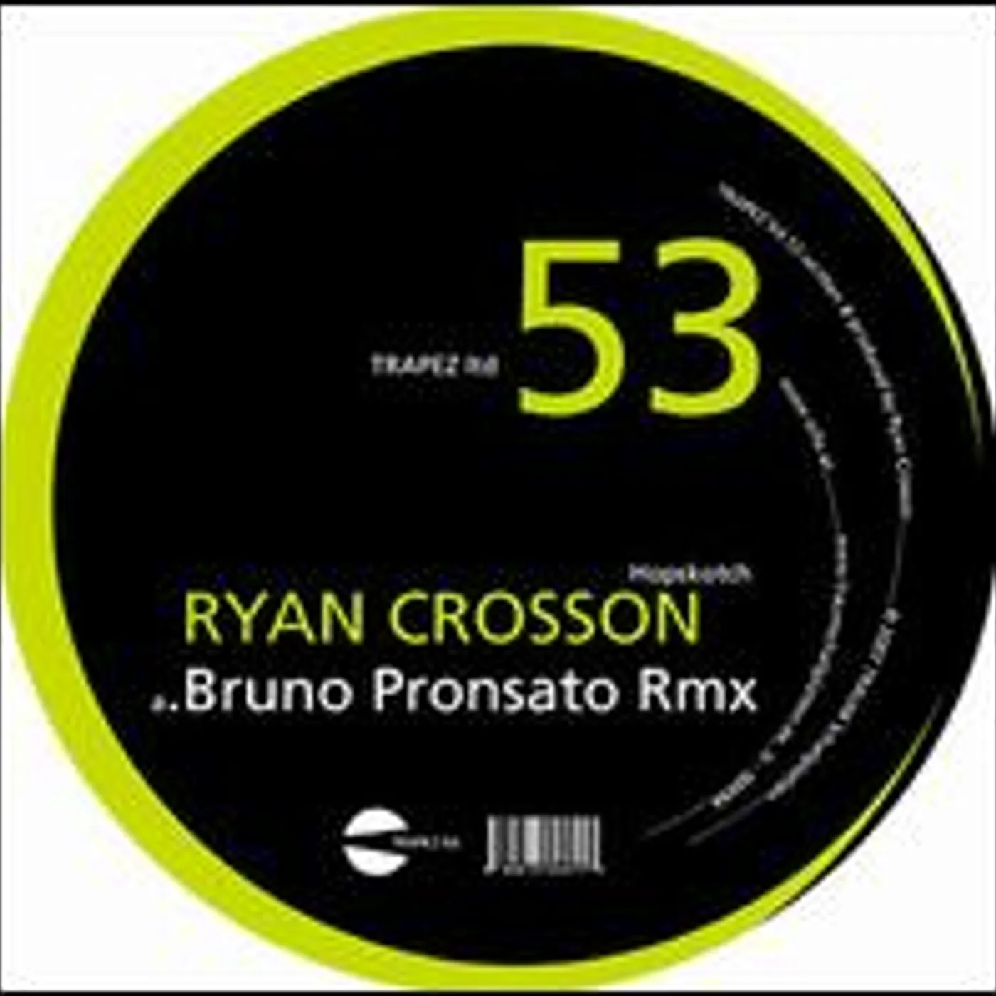 Ryan Crosson HOPSKOTCH & GOTHAM ROAD RMX Vinyl Record