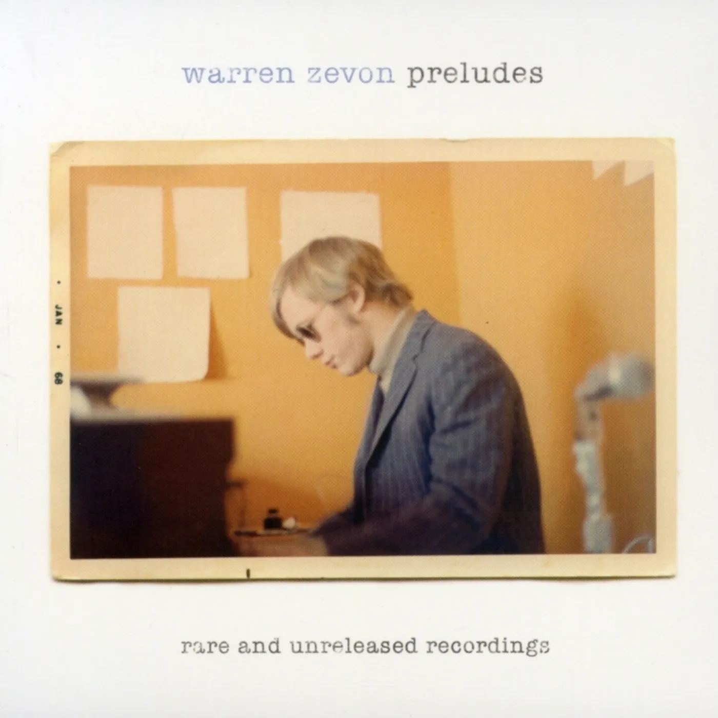 Warren Zevon PRELUDES CD