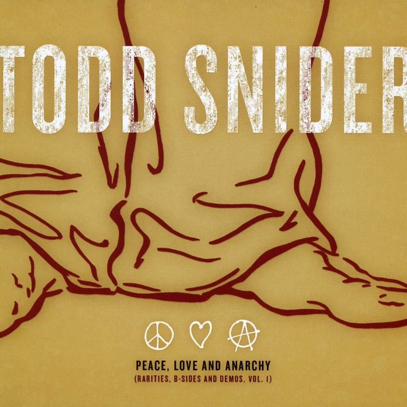 Todd Snider PEACE LOVE & ANARCHY CD