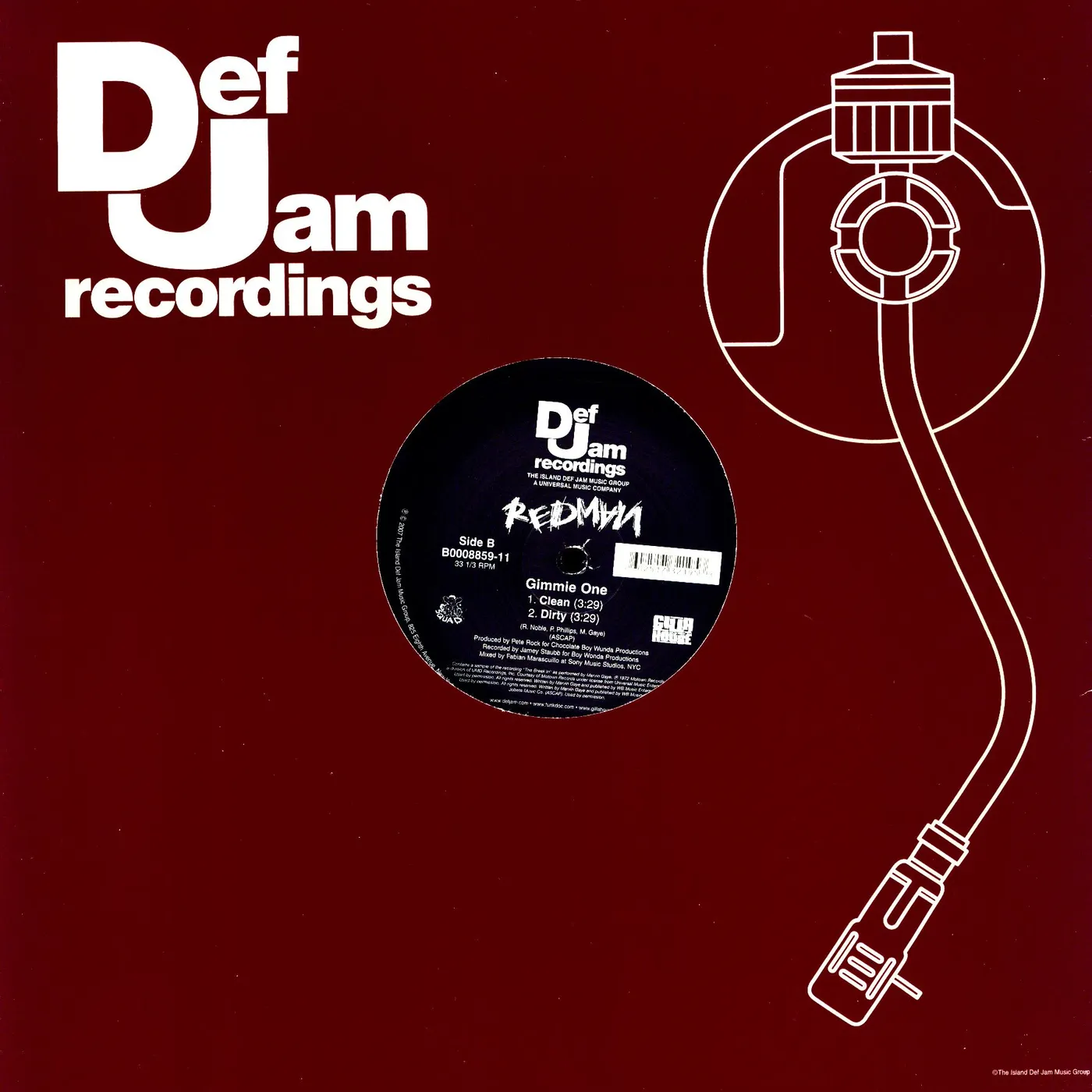 Redman PUT IT DOWN (X2) / GIMMIE ONE (X2) Vinyl Record