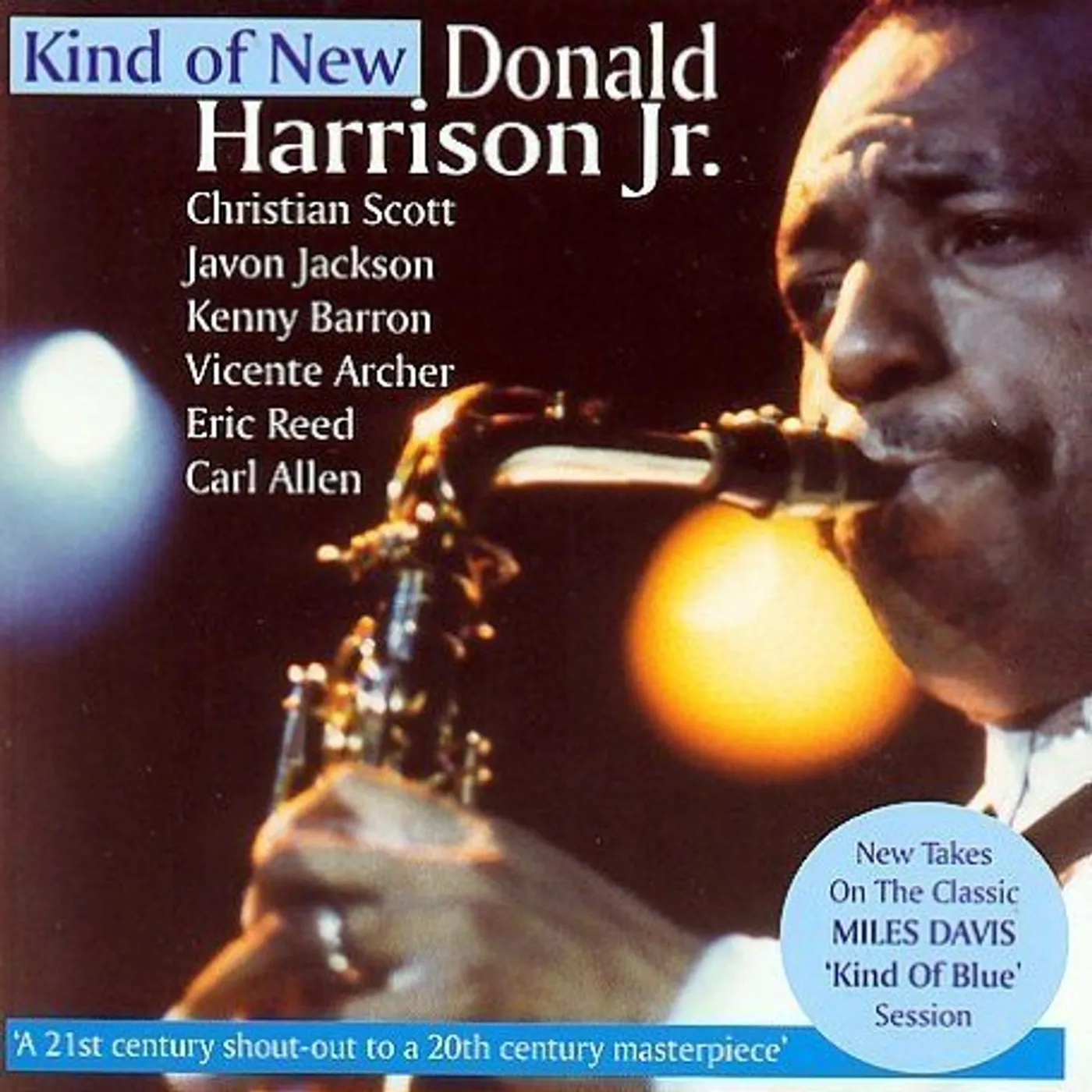 Donald Harrison KIND OF NEW CD