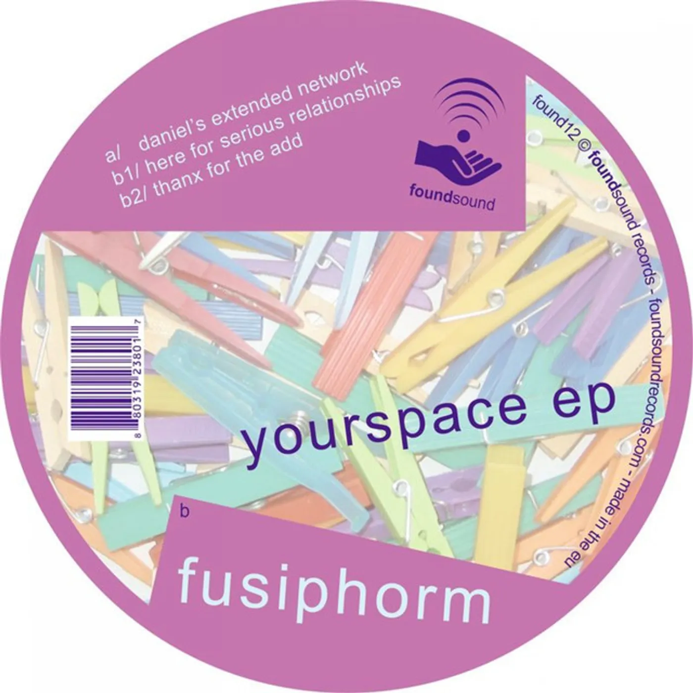 Fusiphorm YOURSPACE Vinyl Record