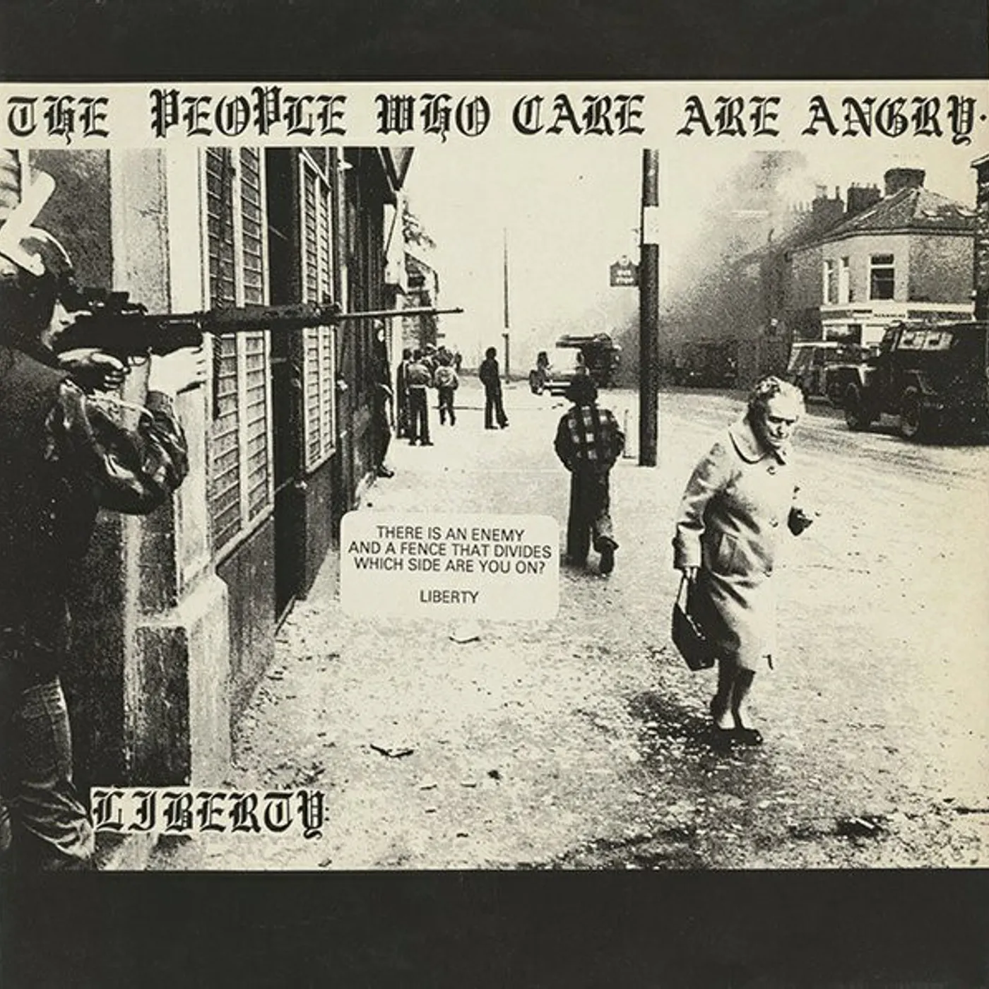 Liberty PEOPLE WHO CARE ARE ANGRY (Vinyl)