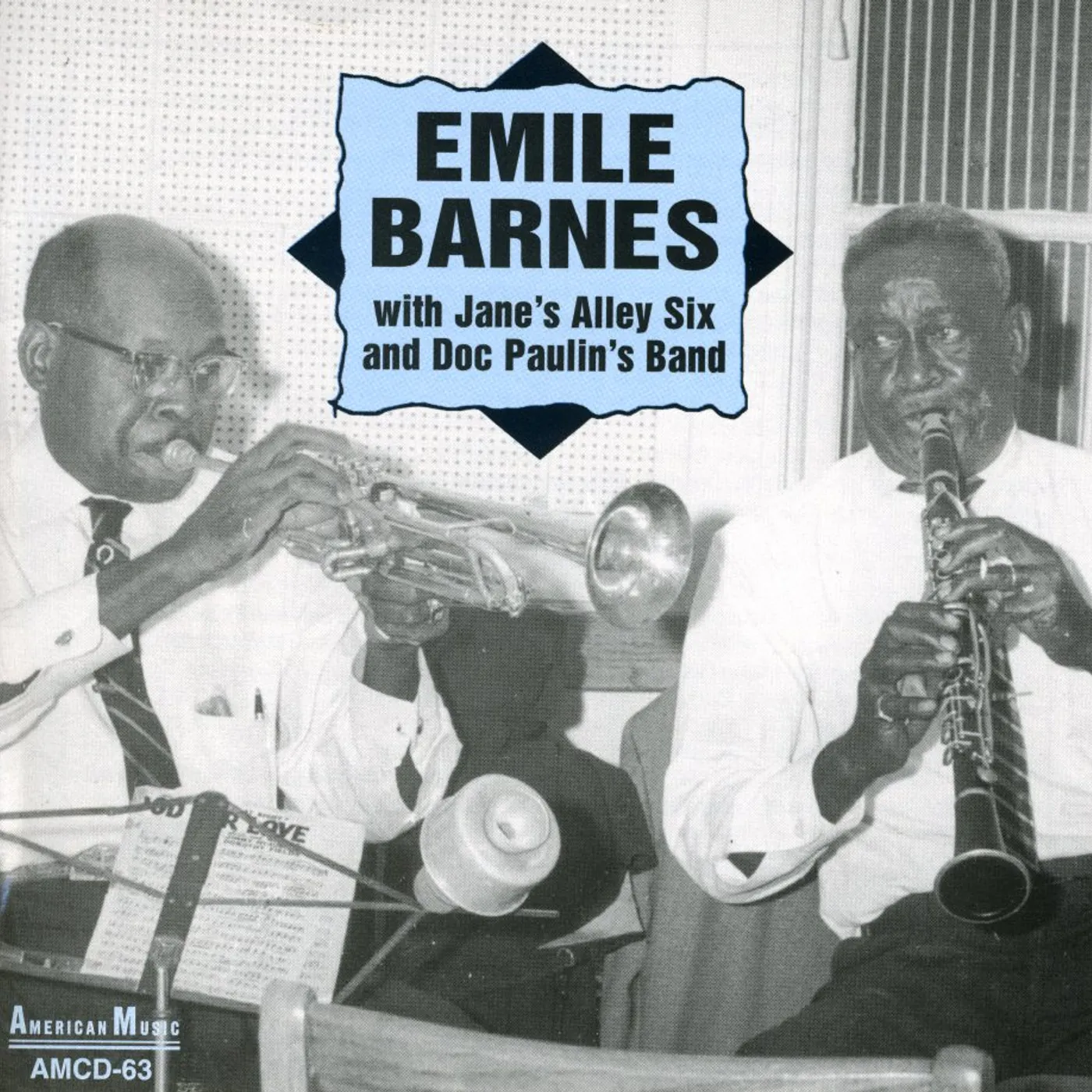 EMILE BARNES WITH JANE'S ALLEY SIX & DOC CD