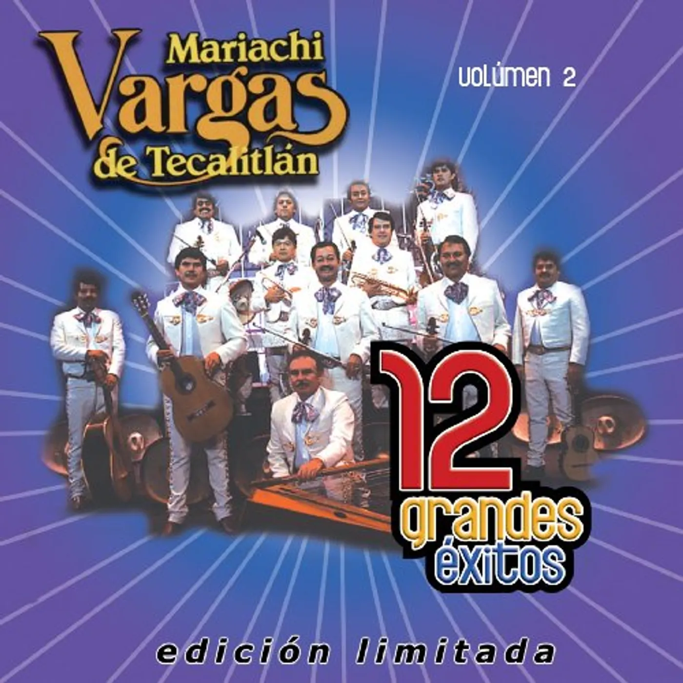 Mariachi Vargas De Tecalitlán 12 GRANDES EXITOS 2 CD