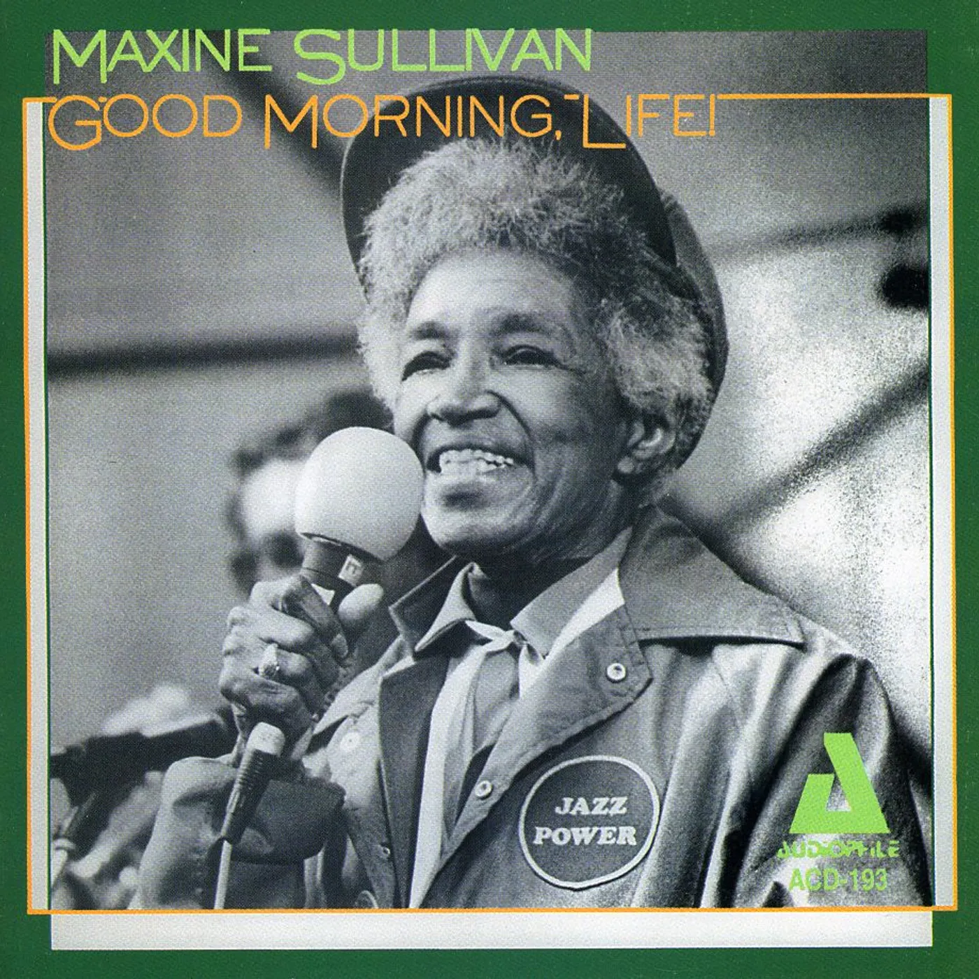 Maxine Sullivan GOOD MORNING LIFE CD