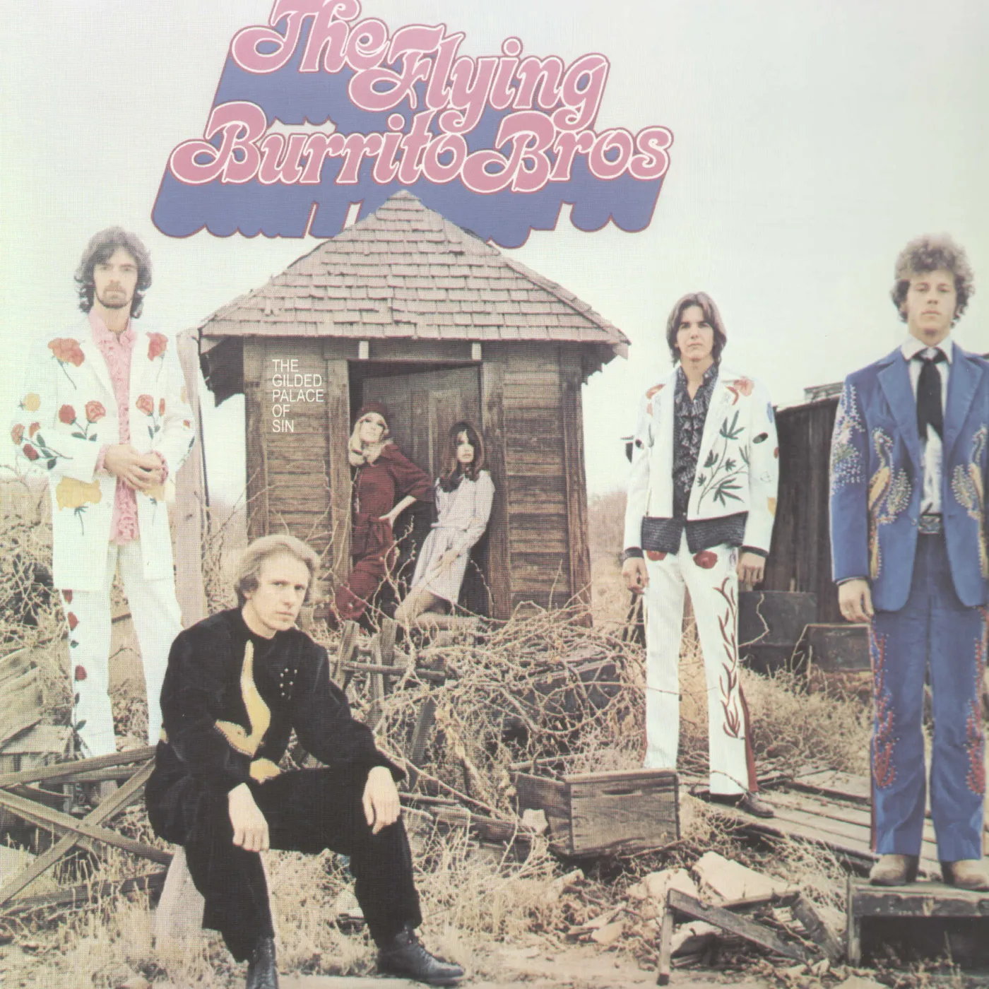 The Flying Burrito Brothers GILDED PALACE OF SIN Vinyl Record