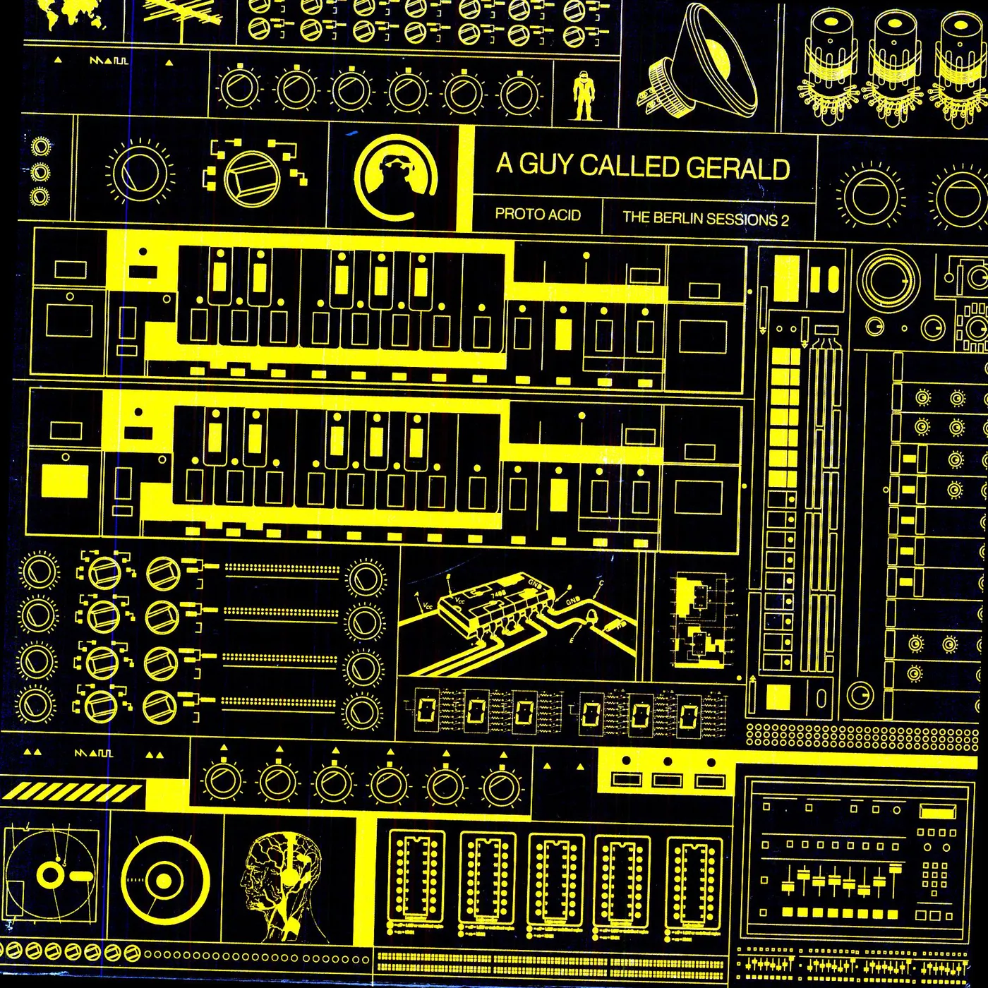 A Guy Called Gerald PROTO ACID THE BERLIN SESSIONS 2 Vinyl Record