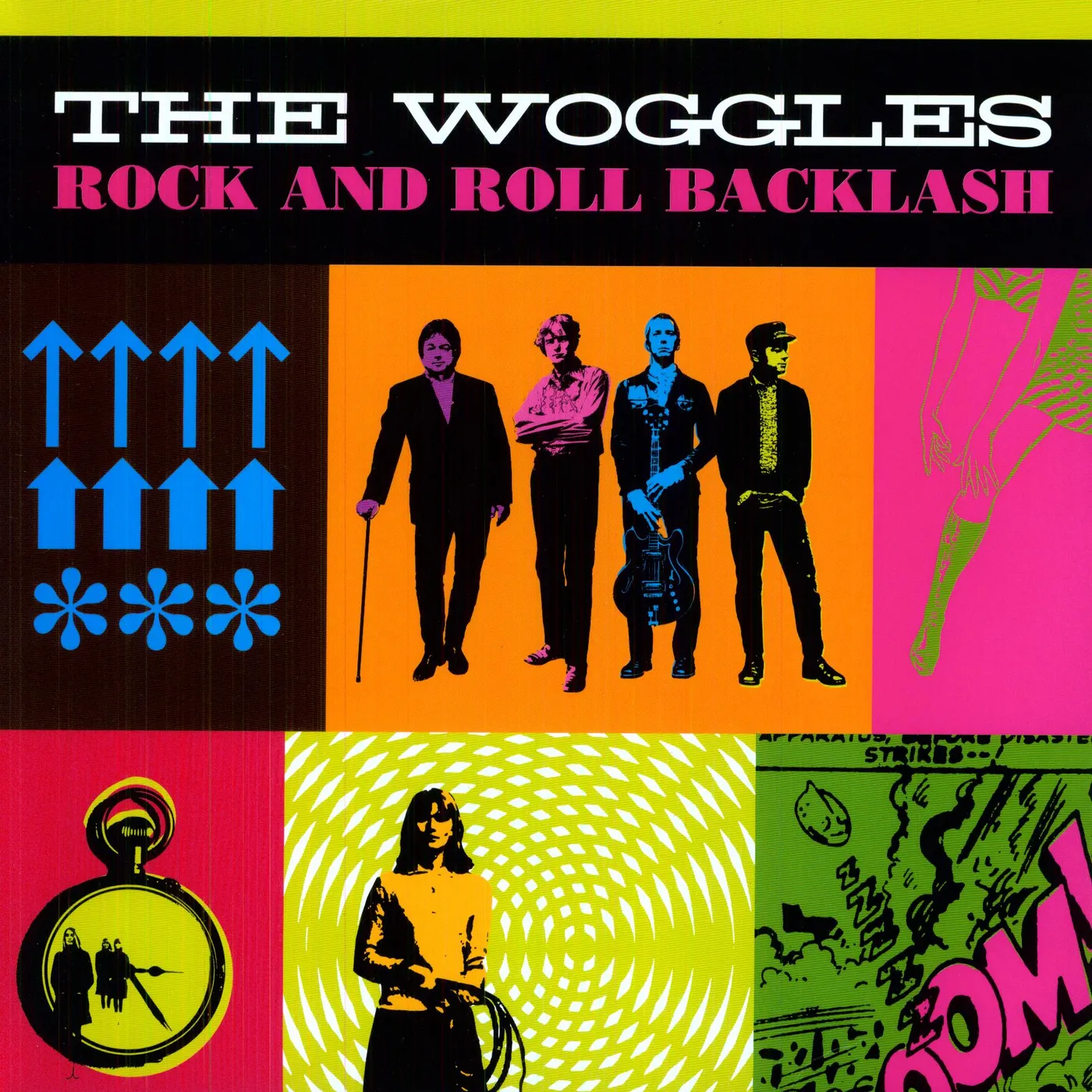 The Woggles Rock and Roll Backlash Vinyl Record