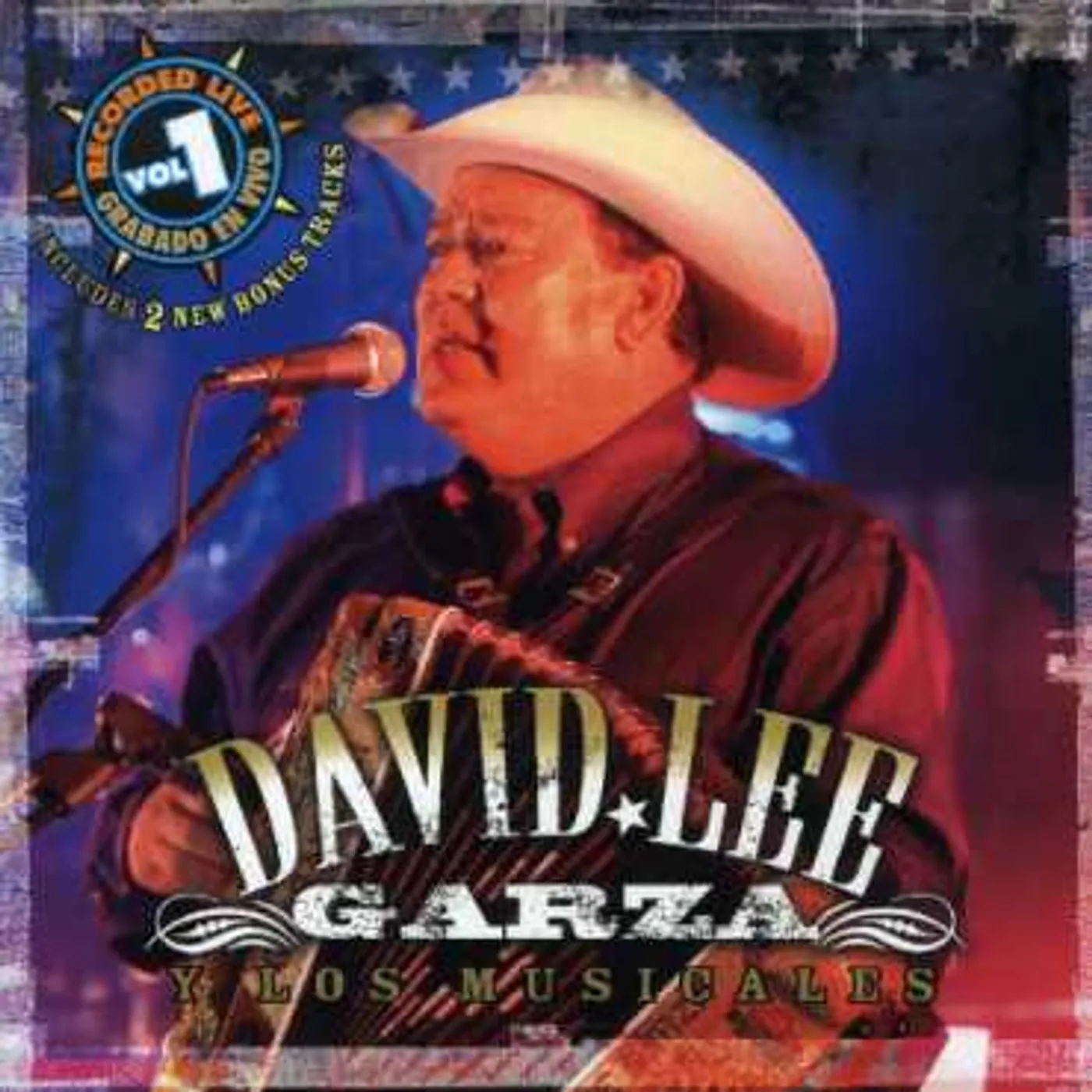 David Lee Garza RECORDED LIVE 1 CD