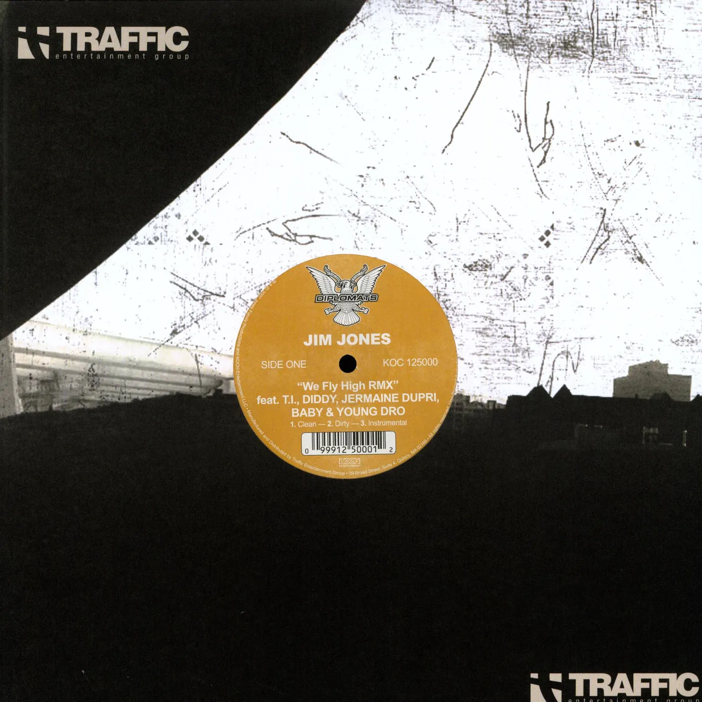 Jim Jones WE FLY HIGH RMX / BALLIN ON XMAS Vinyl Record