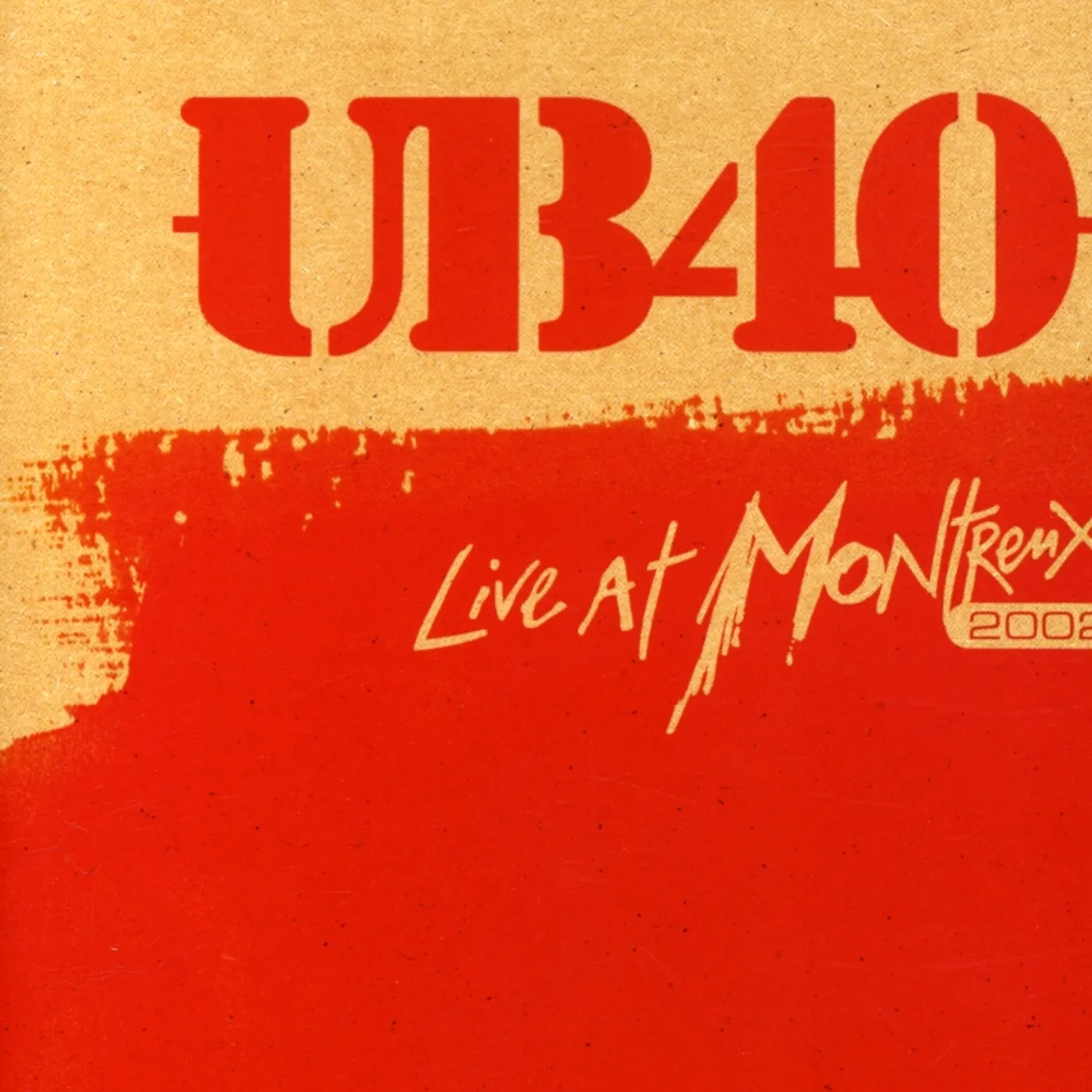 UB40 LIVE FROM MONTREUX 2002 DVD