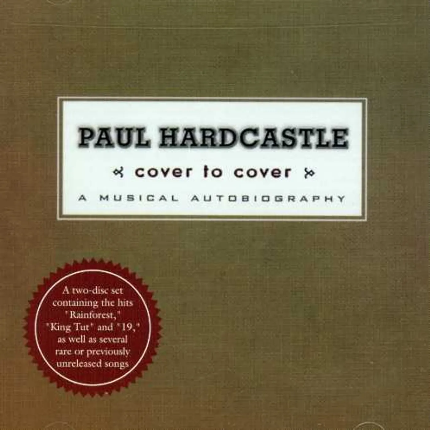 Paul Hardcastle COVER TO COVER CD