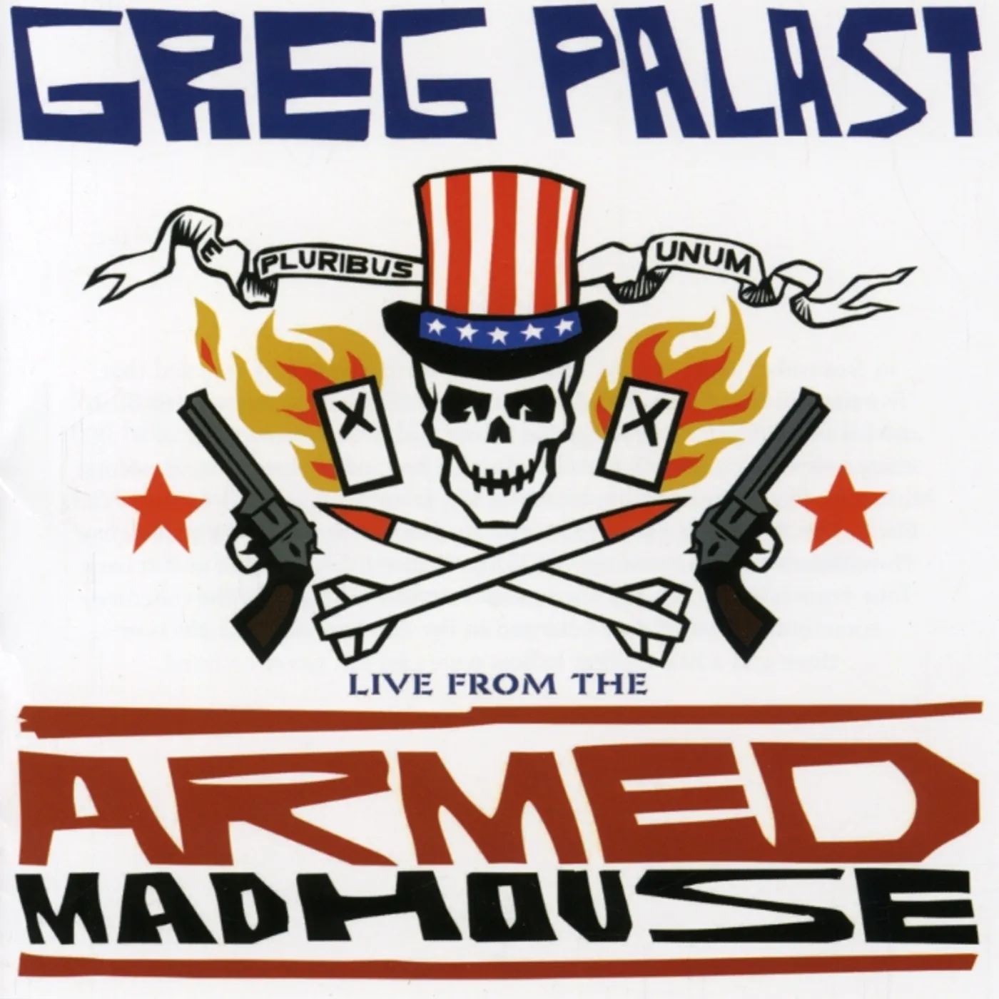 Greg Palast LIVE FROM THE ARMED MADHOUSE CD