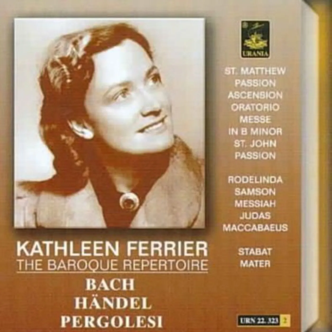 Kathleen Ferrier ARIAS CD