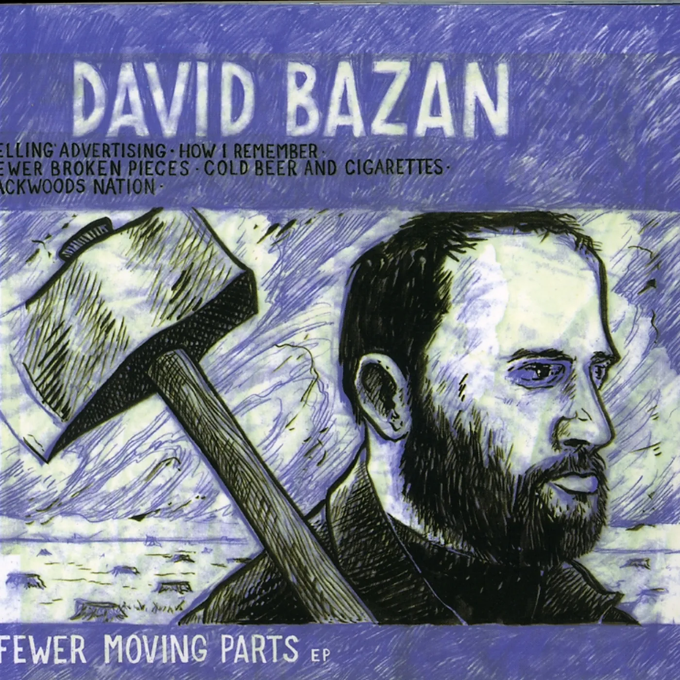 David Bazan FEWER MOVING PARTS CD