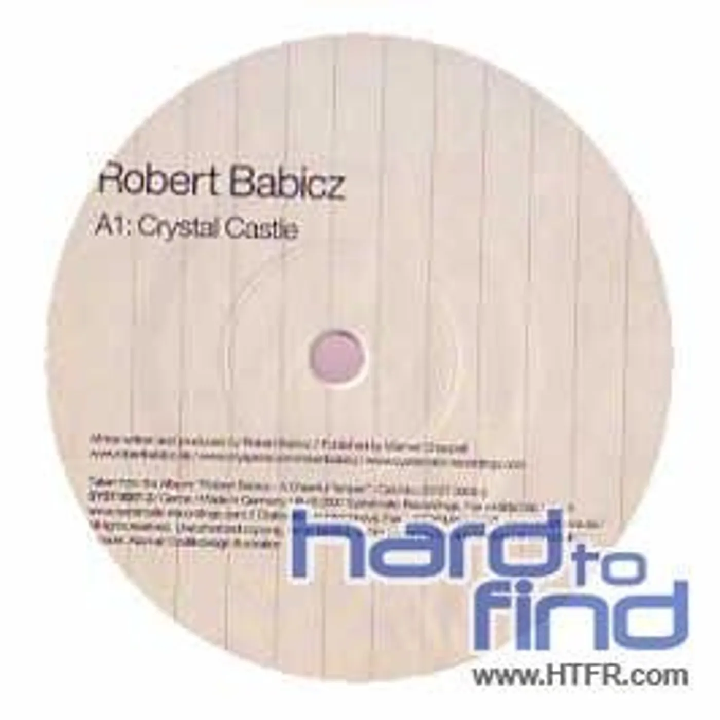 Robert Babicz CRYSTAL CASTLE / NEOREPLICATOR / LIQUID TITAN Vinyl Record