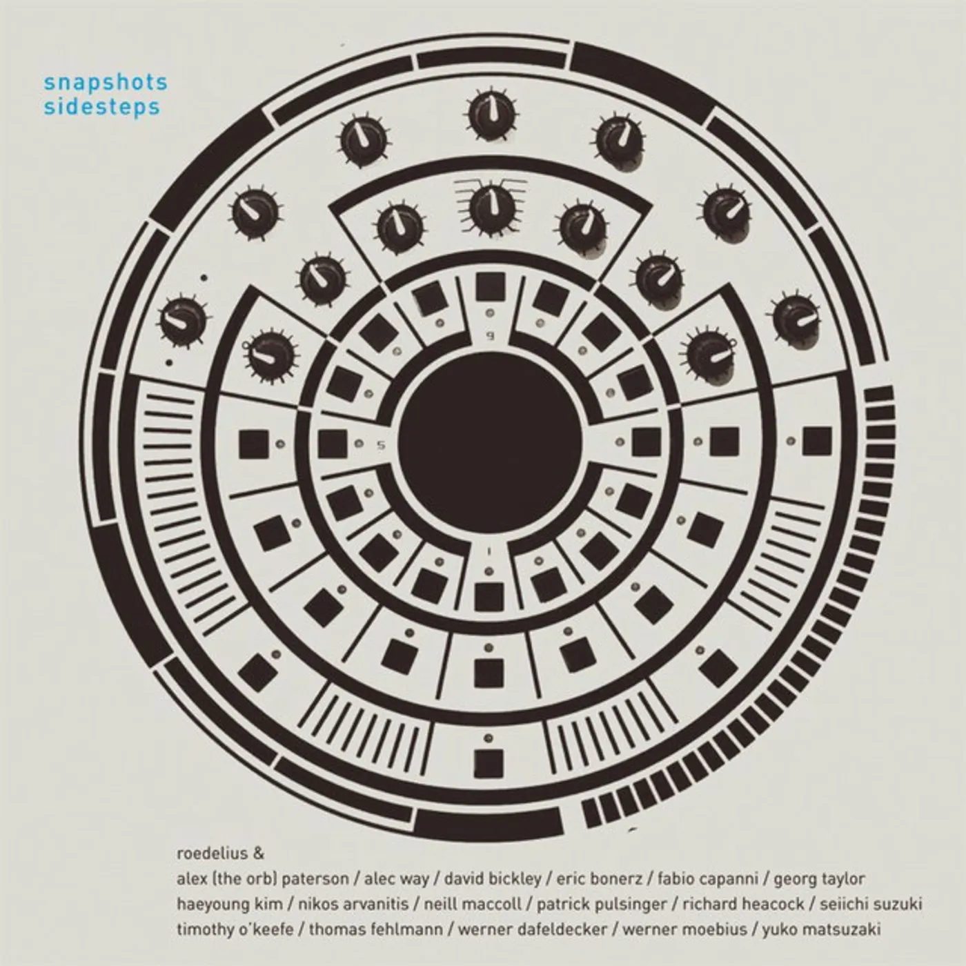 Roedelius SNAPSHOTS SIDESTEPS CD