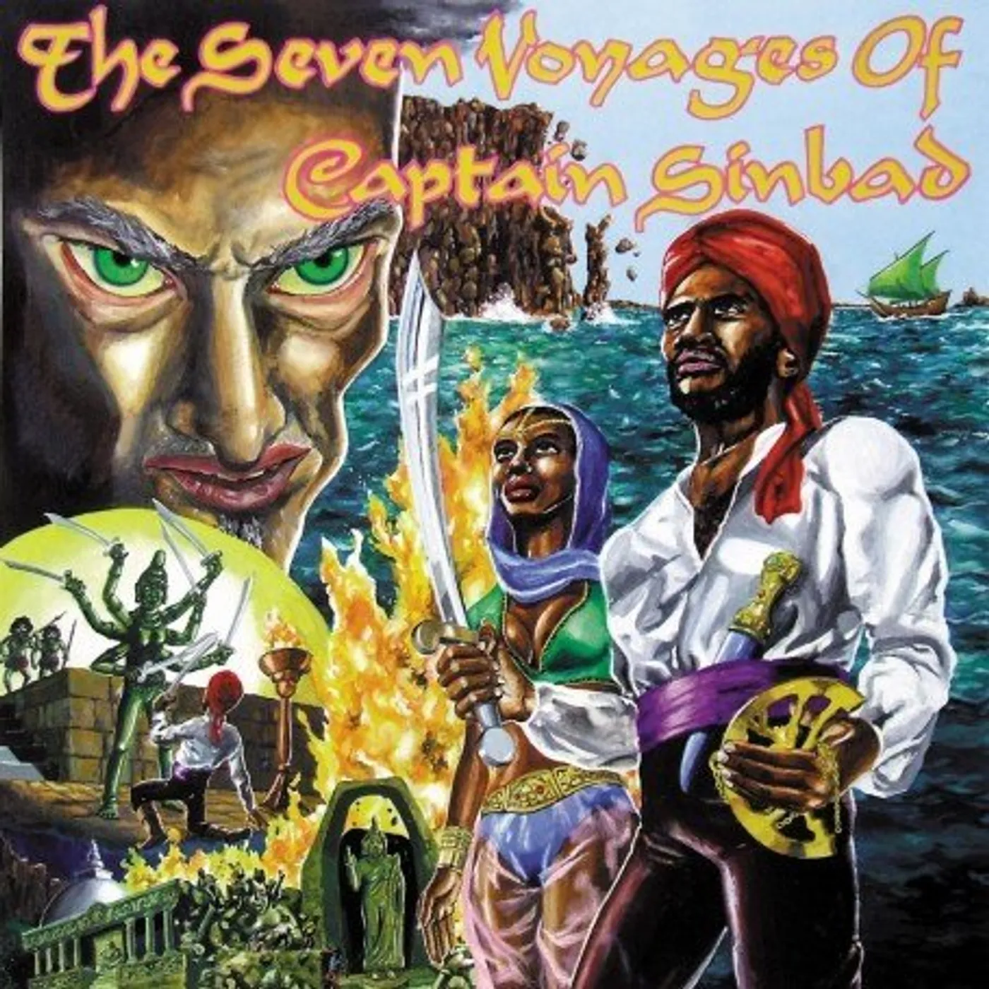 SEVEN VOYAGES OF CAPTAIN SINBAD Vinyl Record