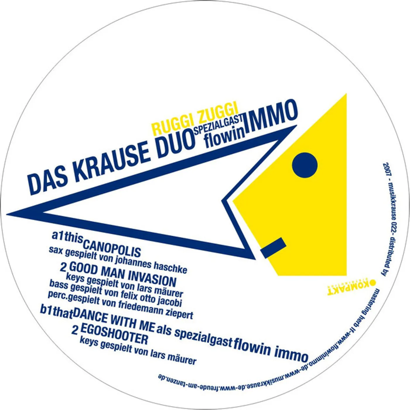 Krause Duo Ruggi Zuggi Vinyl Record
