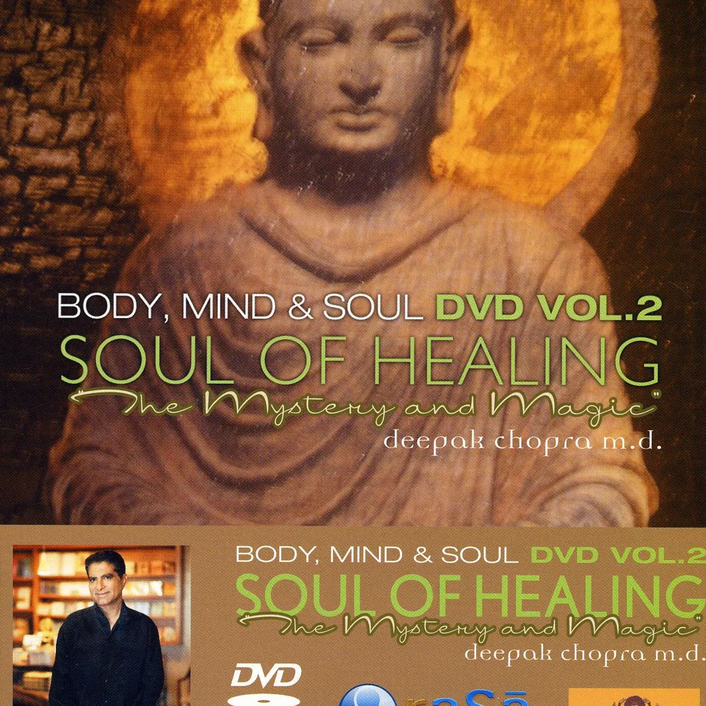 Deepak Chopra BODY MIND & SOUL 2: SOUL OF HEALING THE MYSTERY & DVD