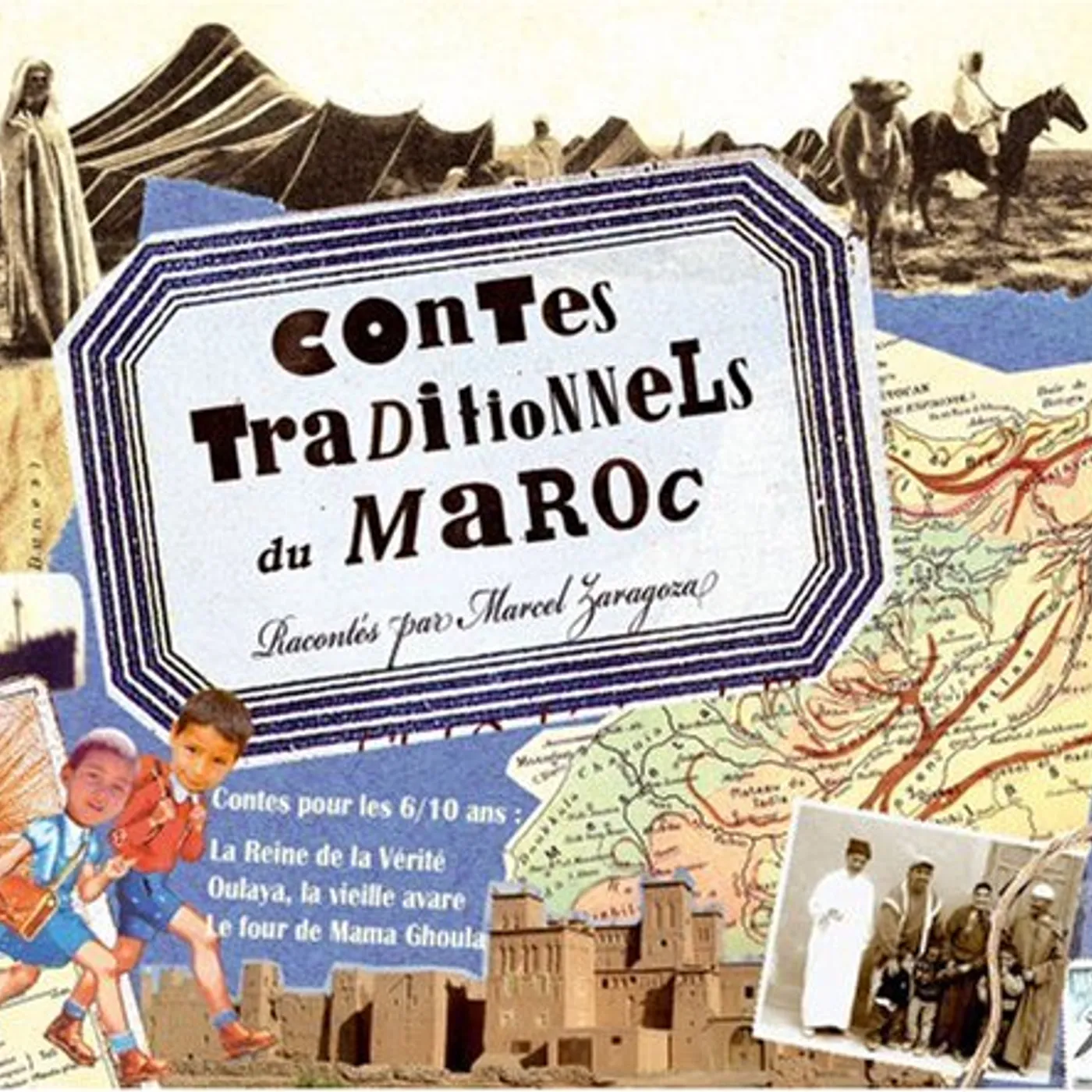 Marcel Zaragoza CONTES TRADITIONNELS DU MAROC (TRADITIONAL STORIE CD