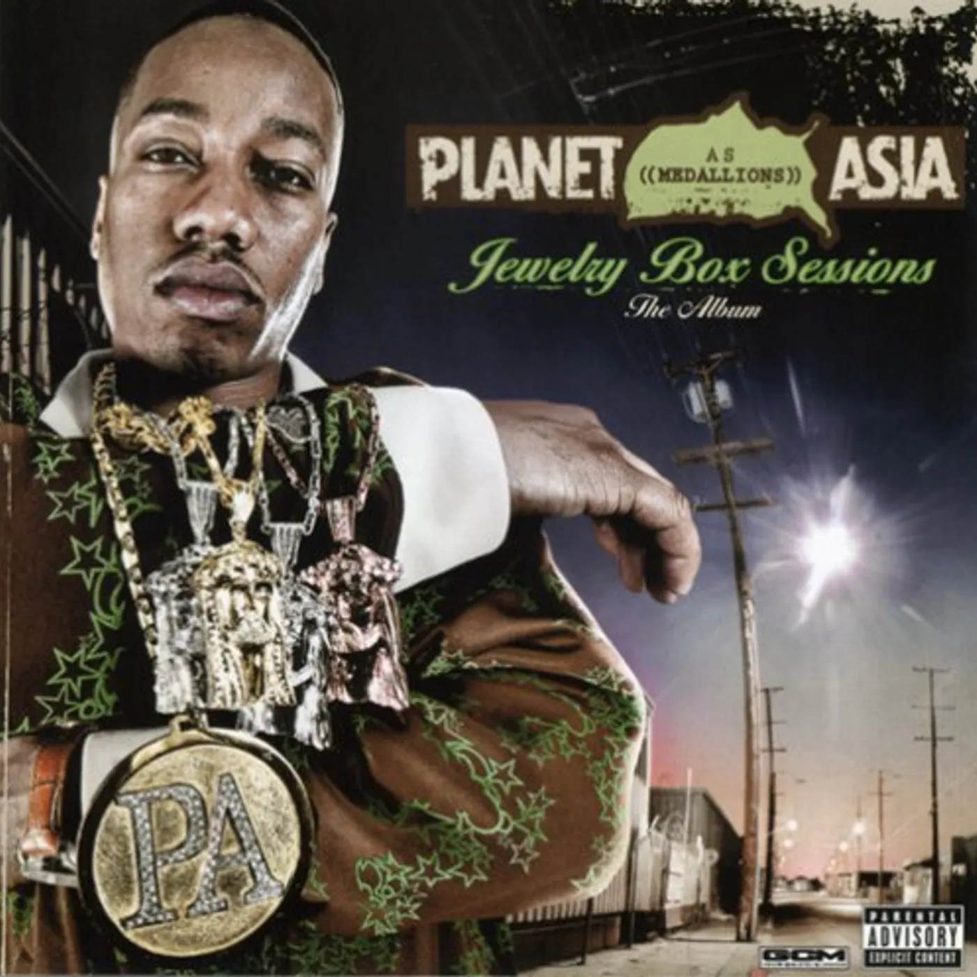 Planet Asia JEWELRY BOX SESSIONS: ALBUM CD