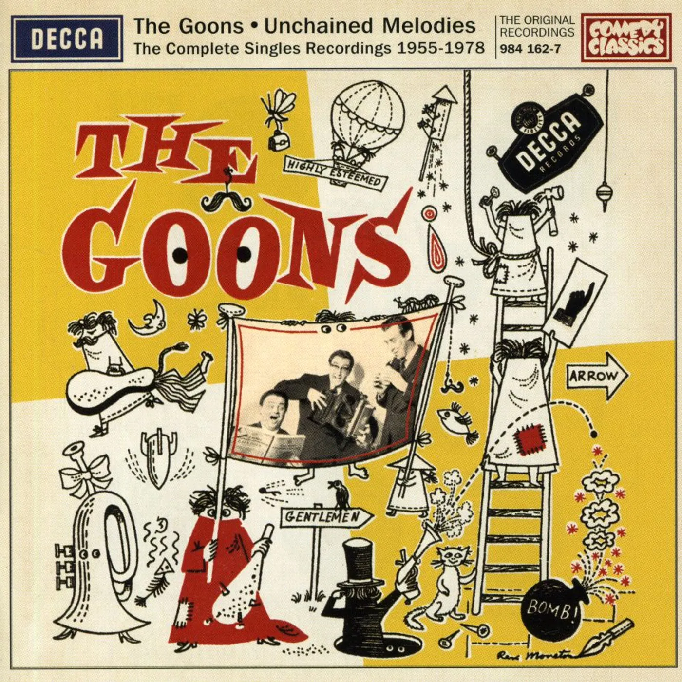 Goons UNCHAINED MELODIES: COMPLETE RECORDINGS 1955-1978 CD