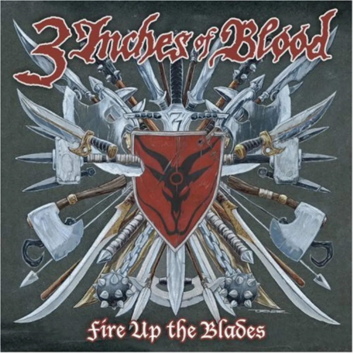 3 Inches Of Blood FIRE UP THE BLADES CD