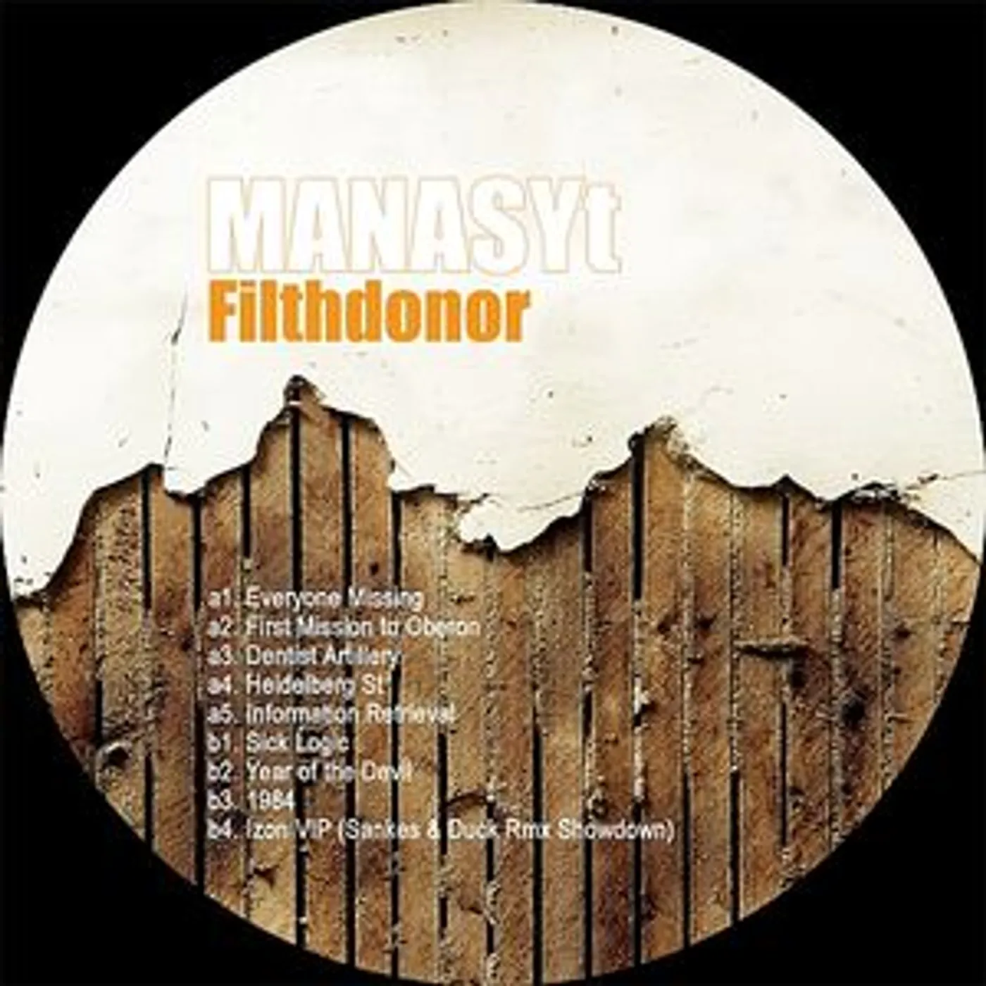 Manasyt FILTHDONOR Vinyl Record
