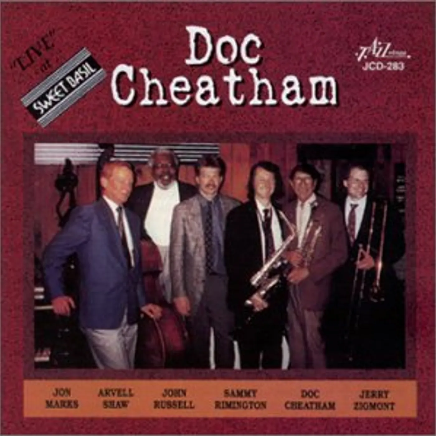 Doc Cheatham LIVE AT SWEET BASIL CD