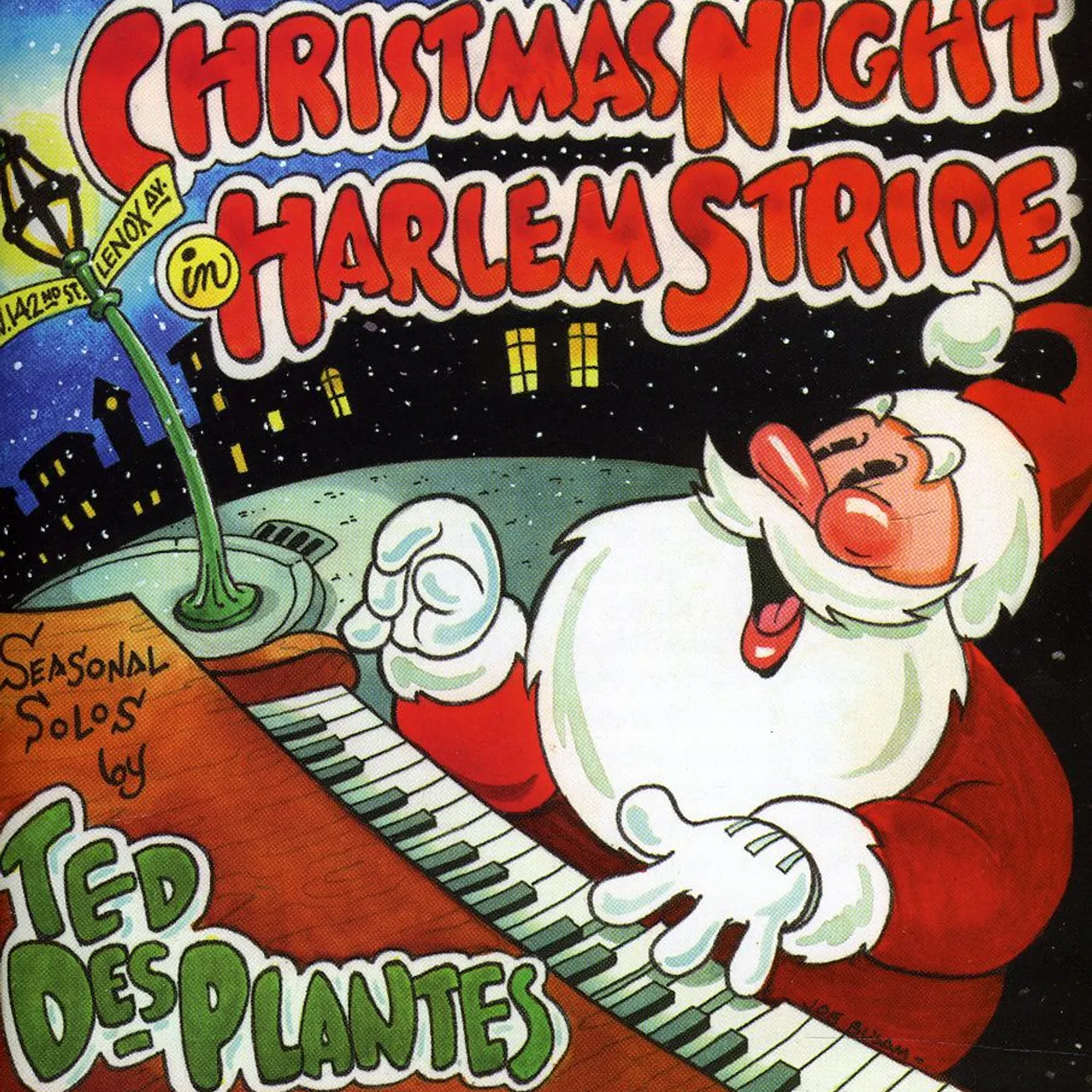 Ted Des Plantes CHRISTMAS NIGHT IN HARLEM STRIDE CD