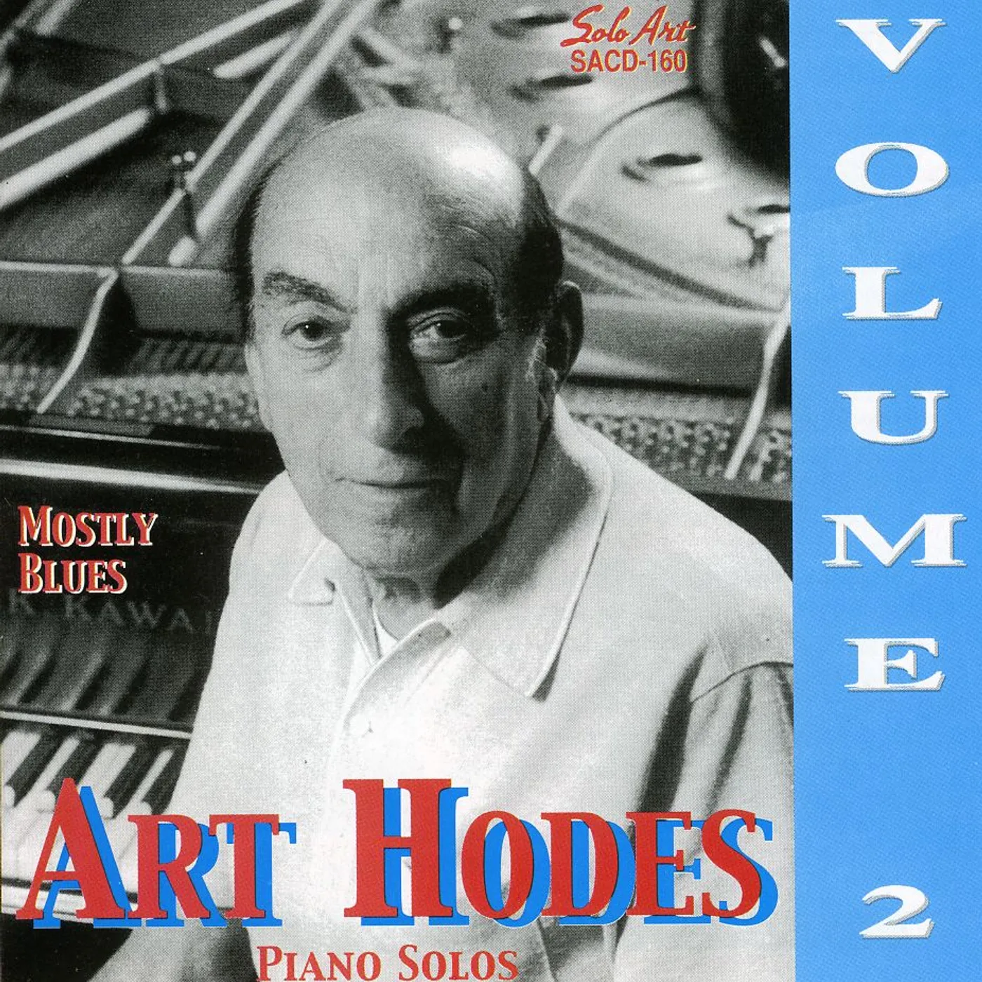 Art Hodes MOSTLY BLUES: PIANO SOLOS CD