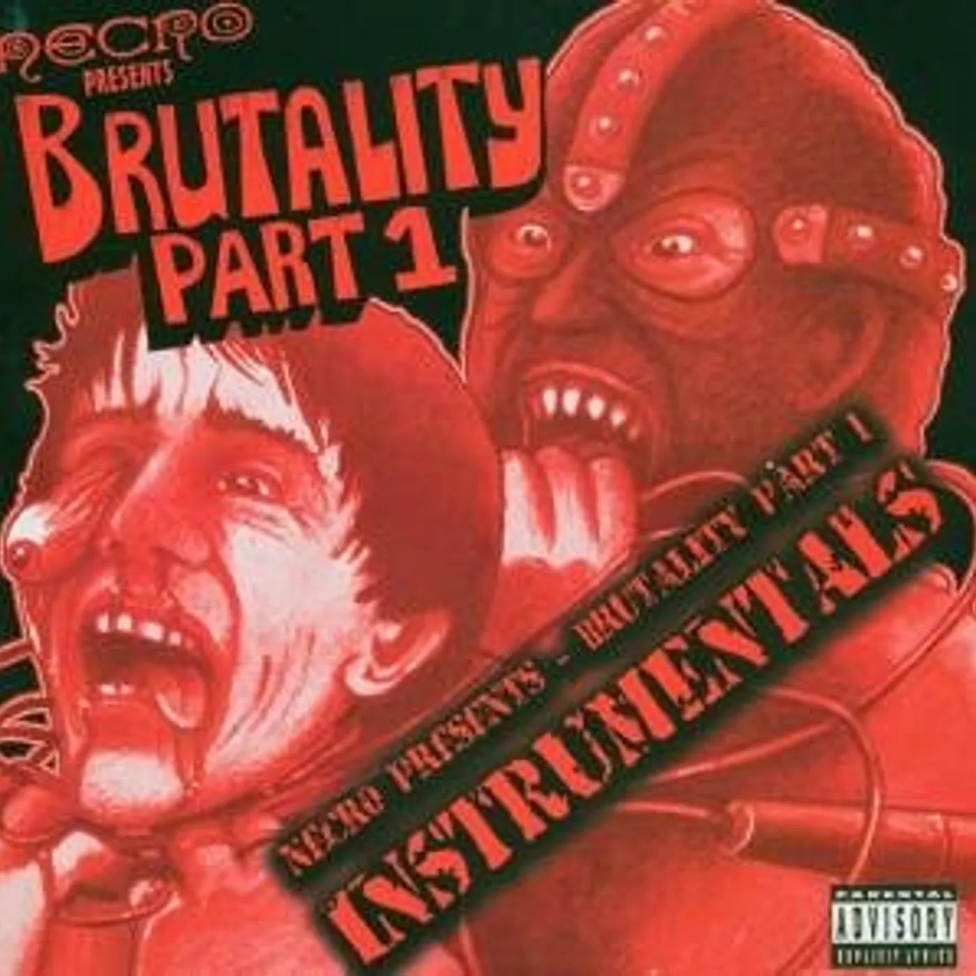 Necro BRUTALITY 1 (INSTRUMENTALS) CD