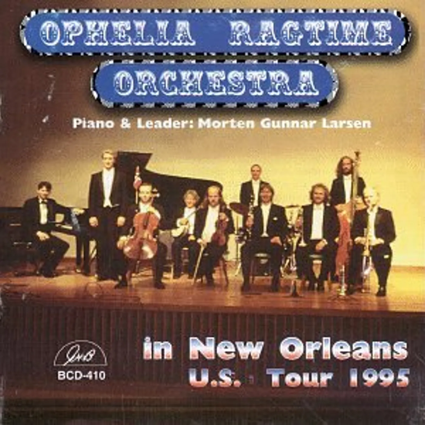 Ophelia Ragtime Orchestra IN NEW ORLEANS: U.S. TOUR 1995 CD