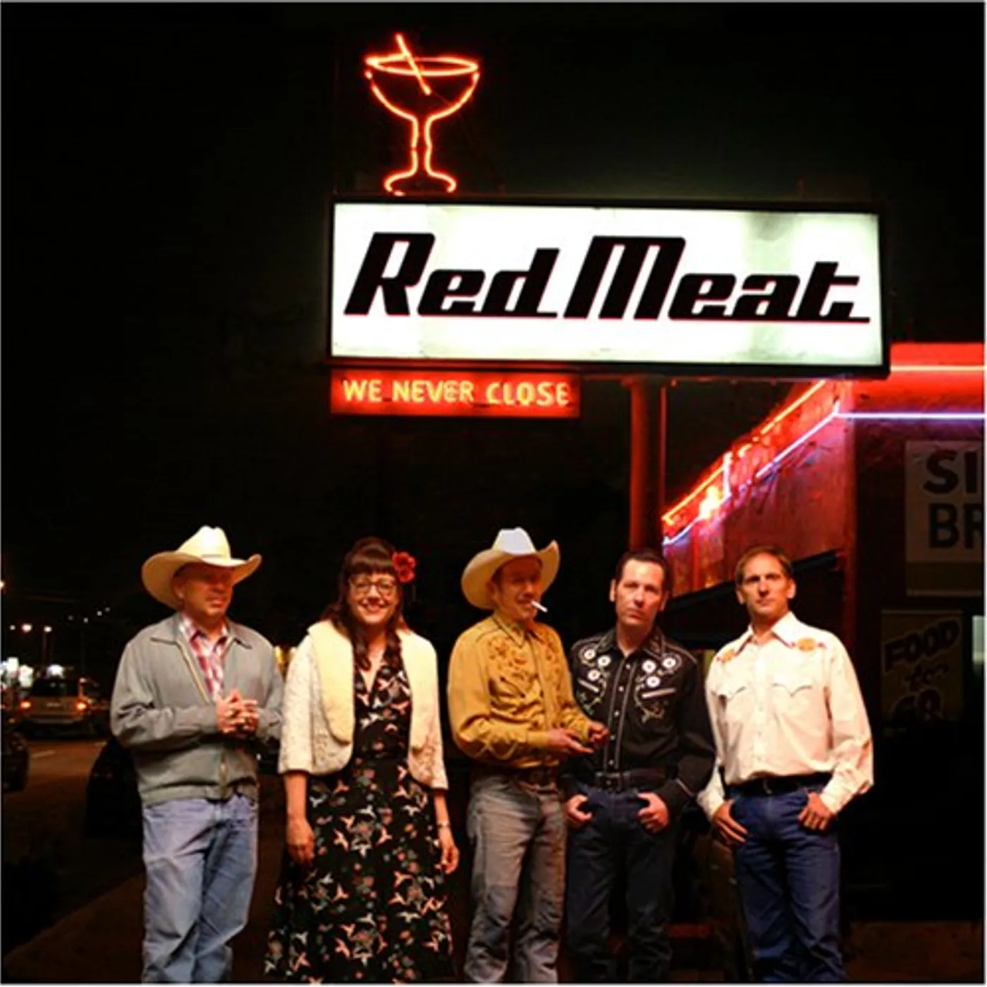 Red Meat WE NEVER CLOSE CD