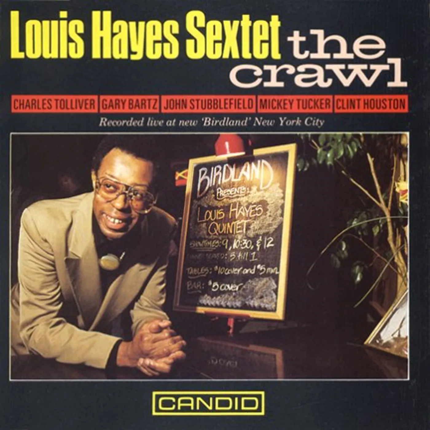 Louis Hayes CRAWL: LIVE AT BIRDLAND CD