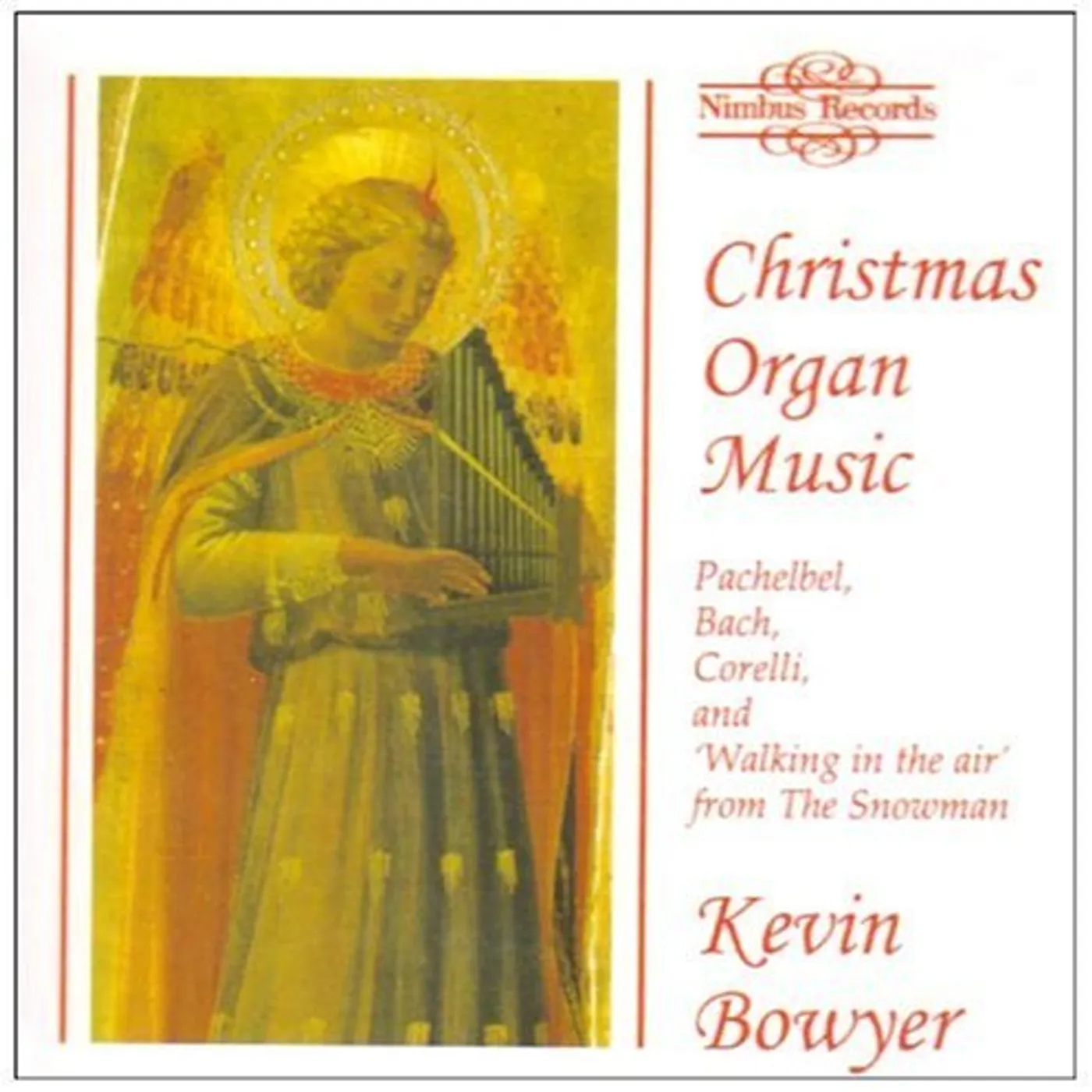 Kevin Bowyer CHRISTMAS ORGAN MUSIC CD