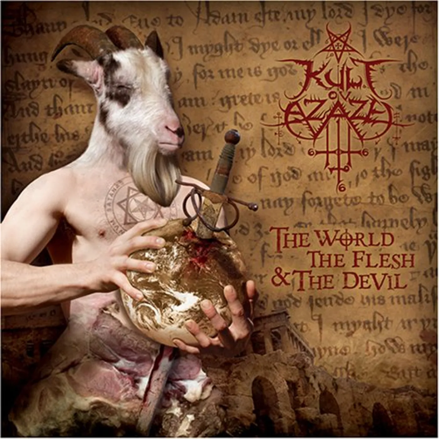 Kult Ov Azazel WORLD THE FLESH THE DEVIL CD