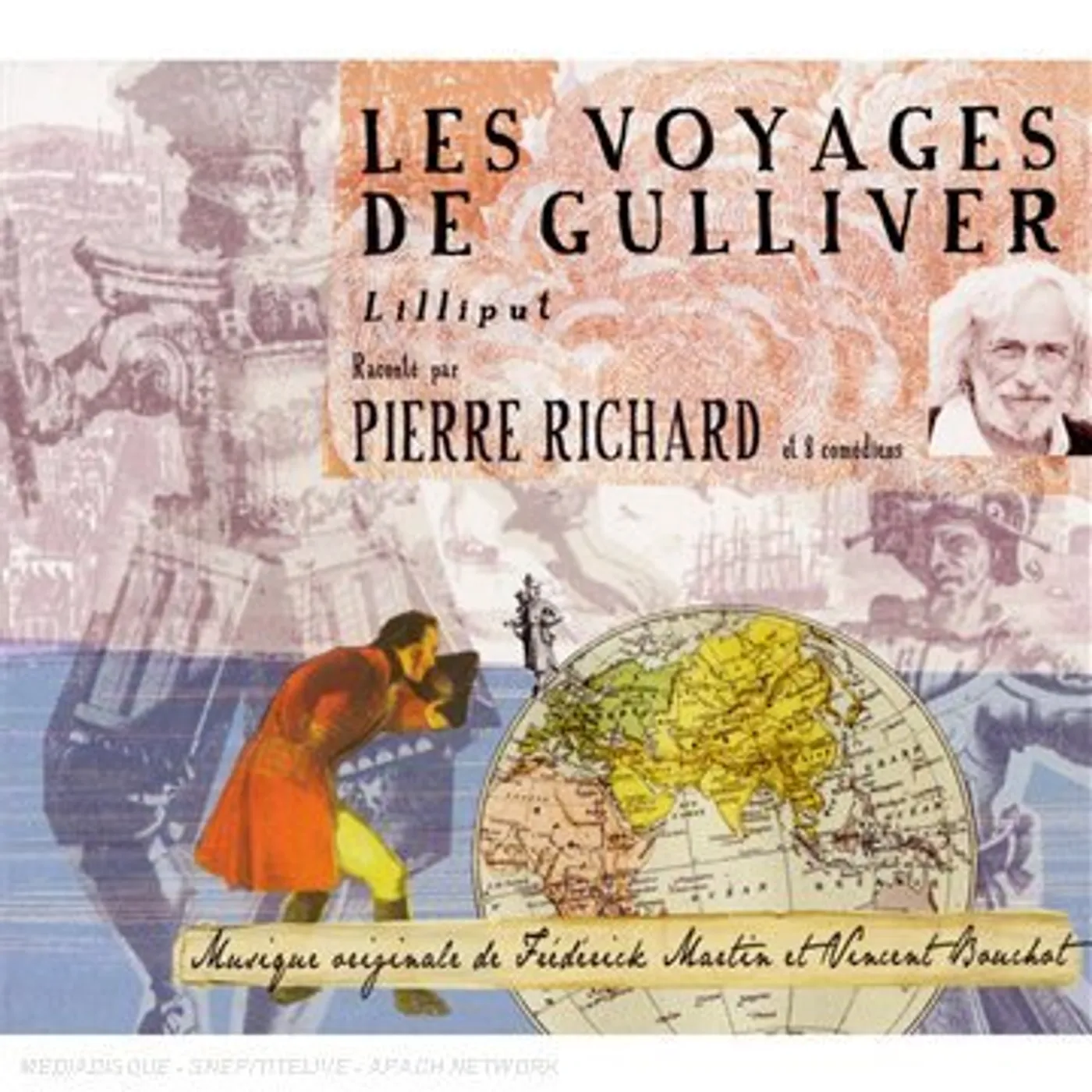 Pierre Richard VOYAGES DE GULLIVER (D'APRES JONATHAN SWIFT) CD