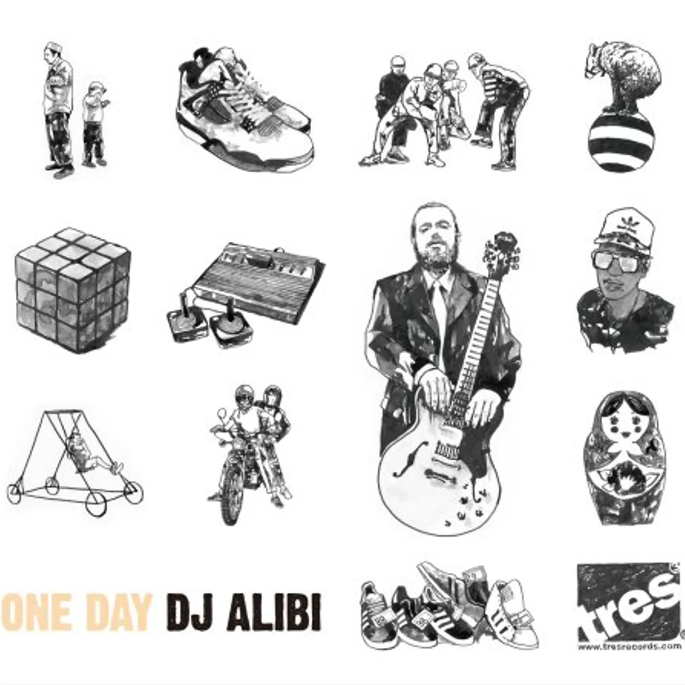 DJ Alibi ONE DAY CD