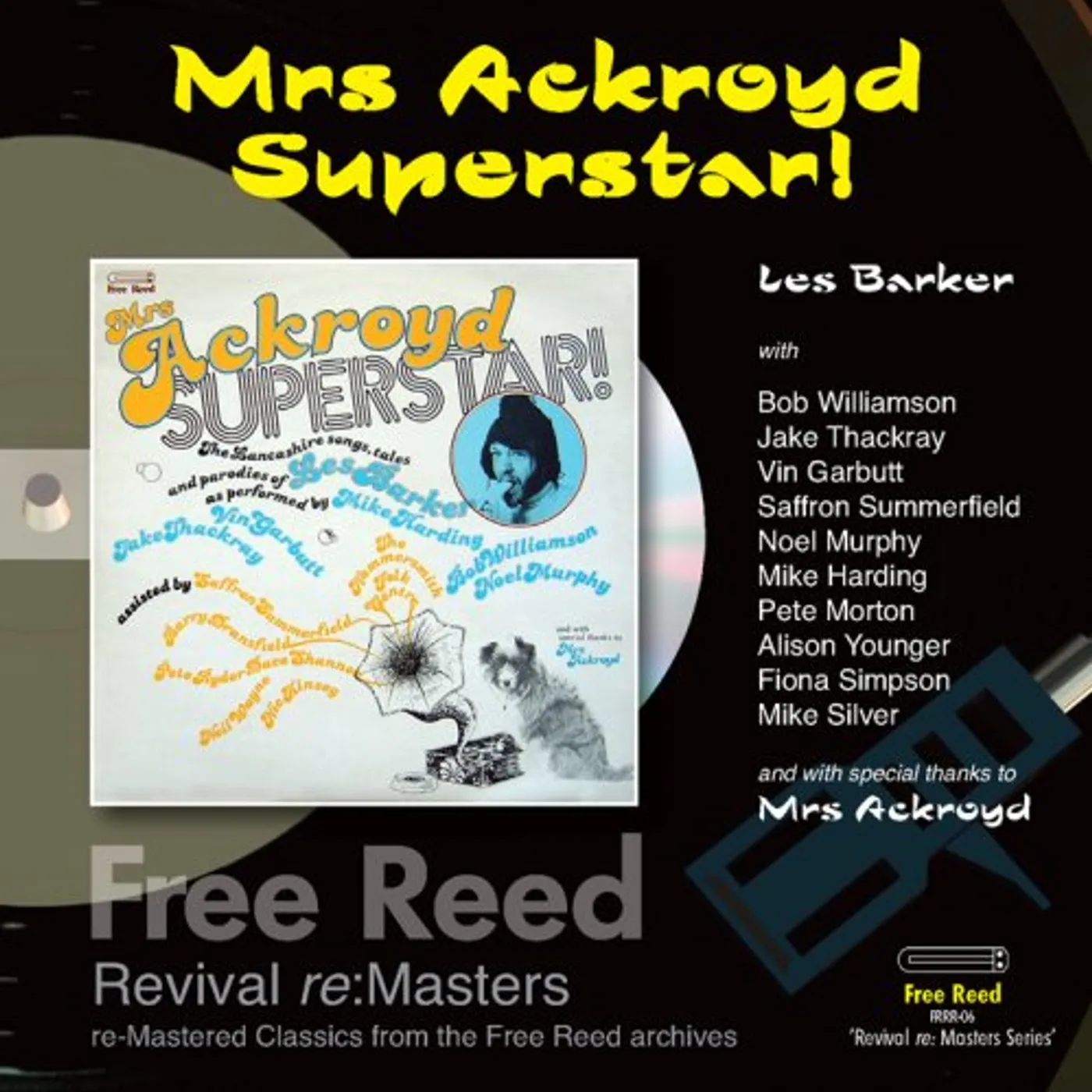 Les Barker MRS ACKROYD: SUPERSTAR CD