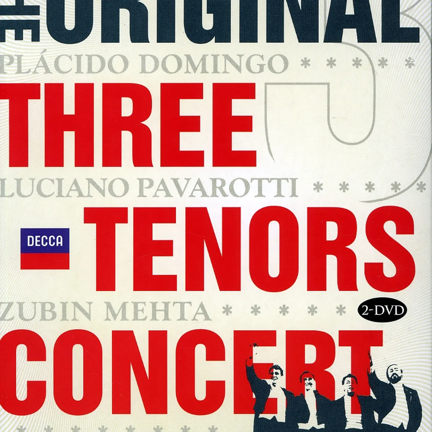 ORIGINAL The Three Tenors CONCERT DVD