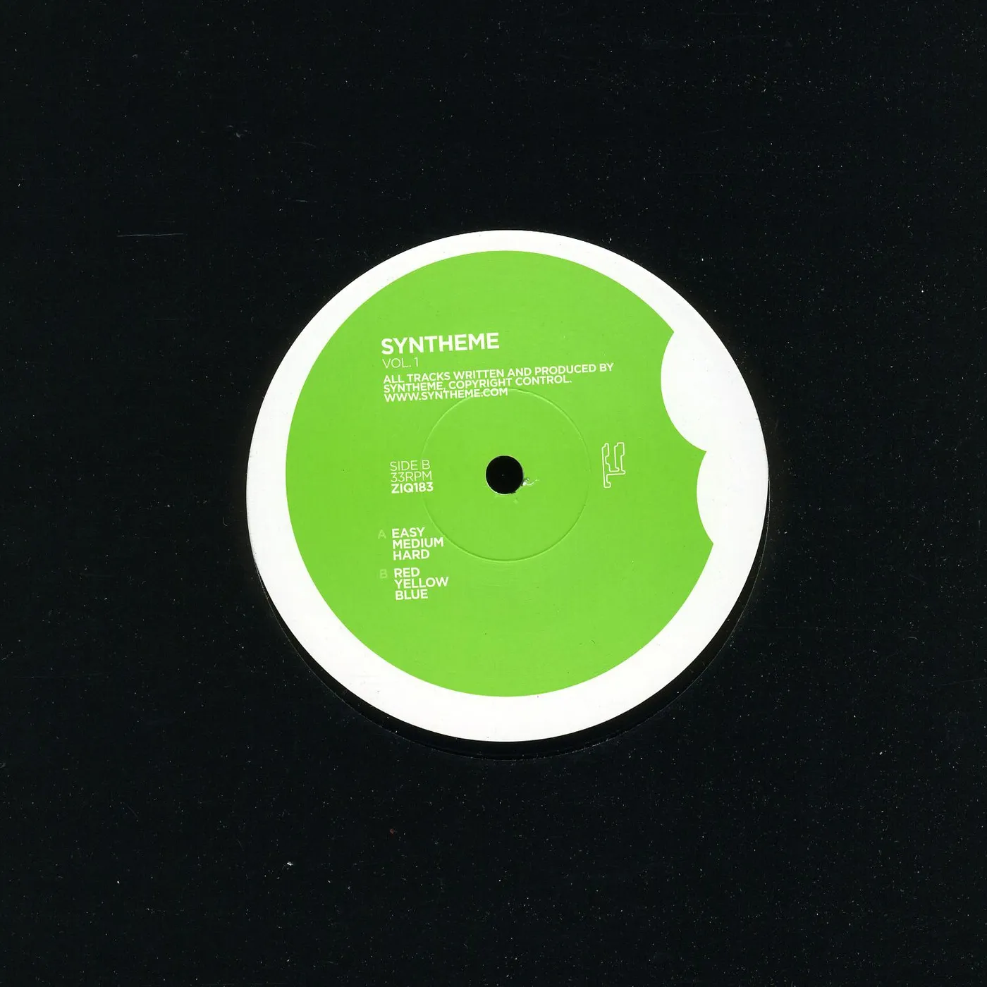 Syntheme VOLUME 1 Vinyl Record