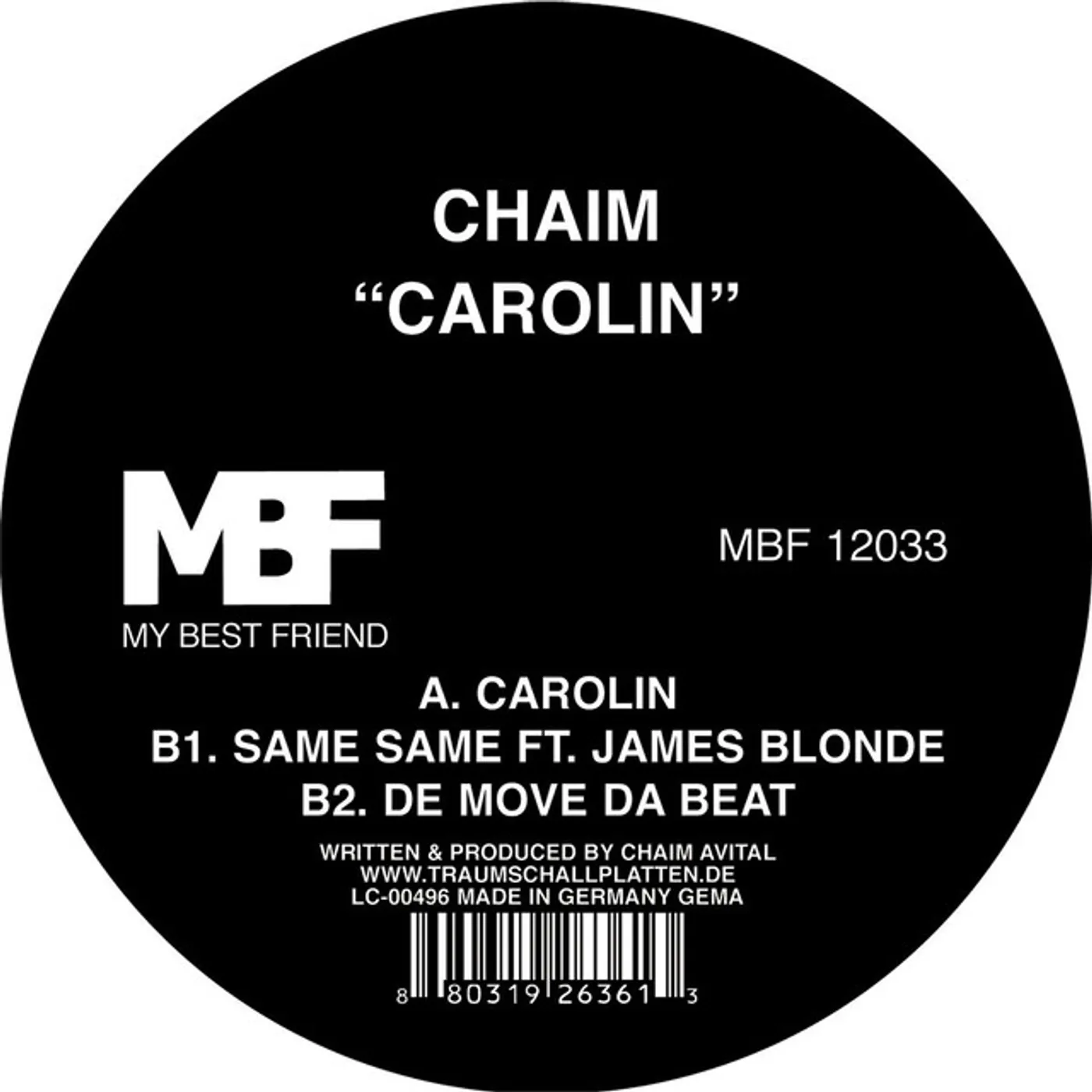 Chaim CAROLINE Vinyl Record