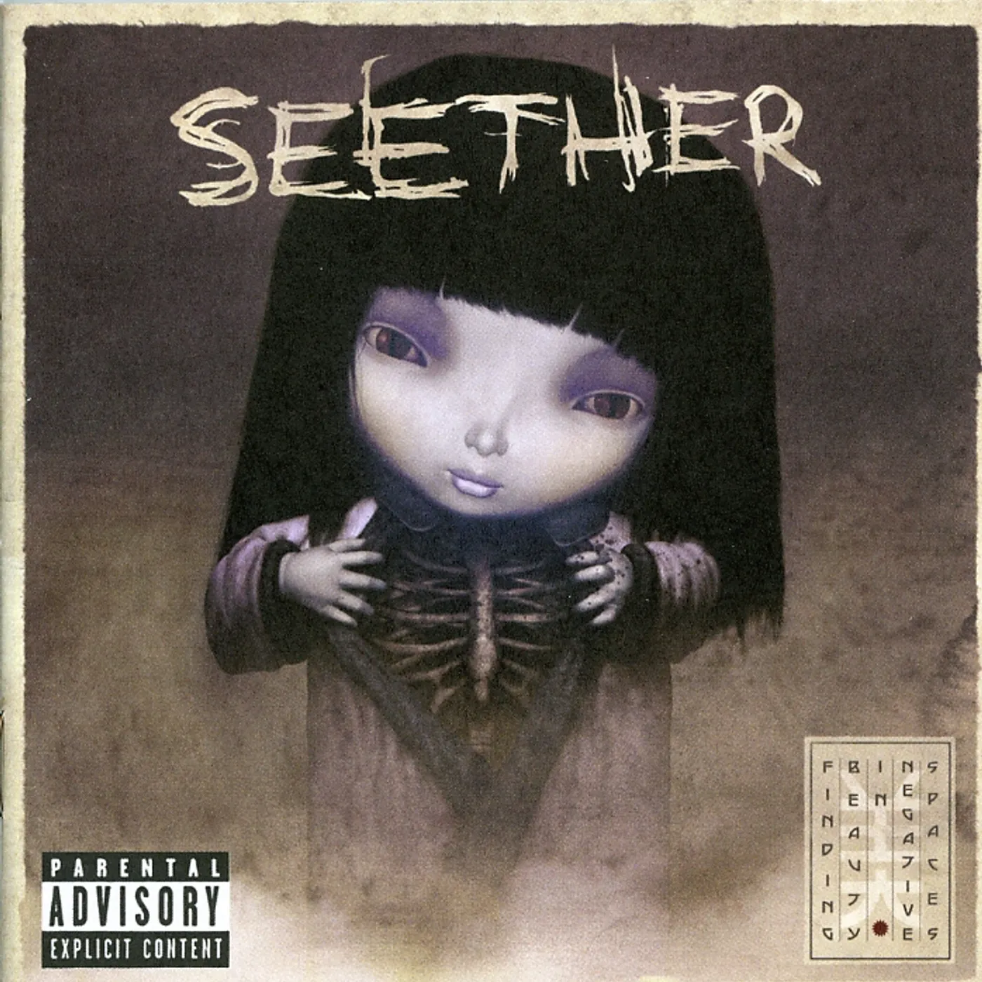 Seether FINDING BEAUTY IN NEGATIVE SPACES CD