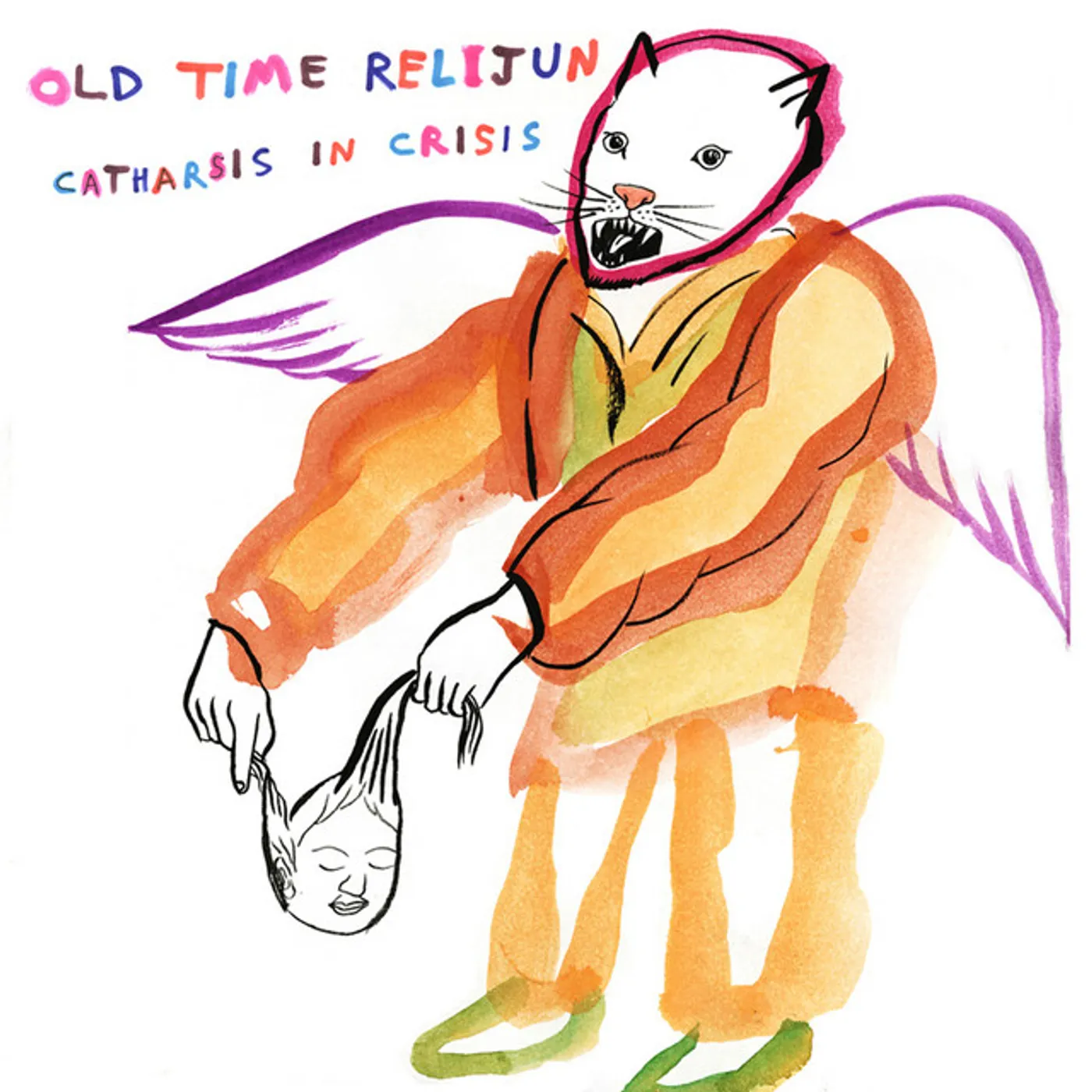 Old Time Relijun Catharsis in Crisis Vinyl Record