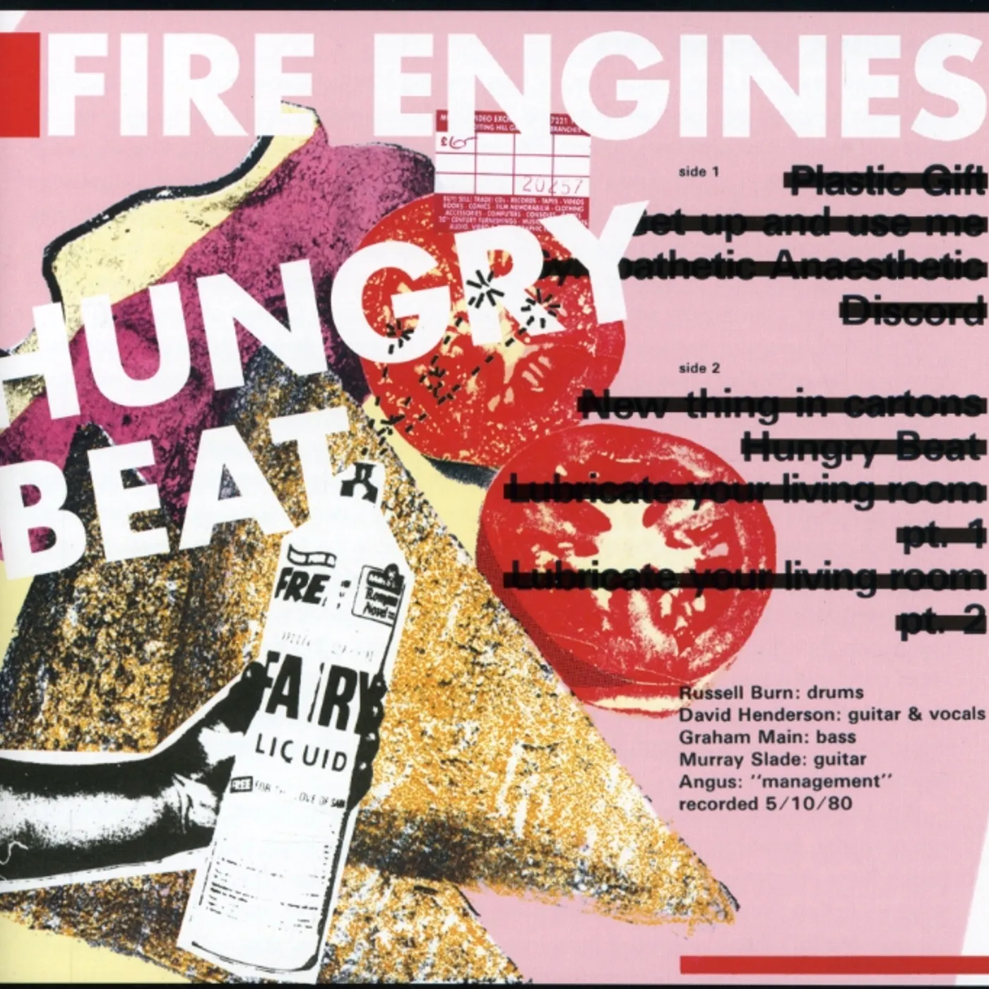 Fire Engines HUNGRY BEAT CD
