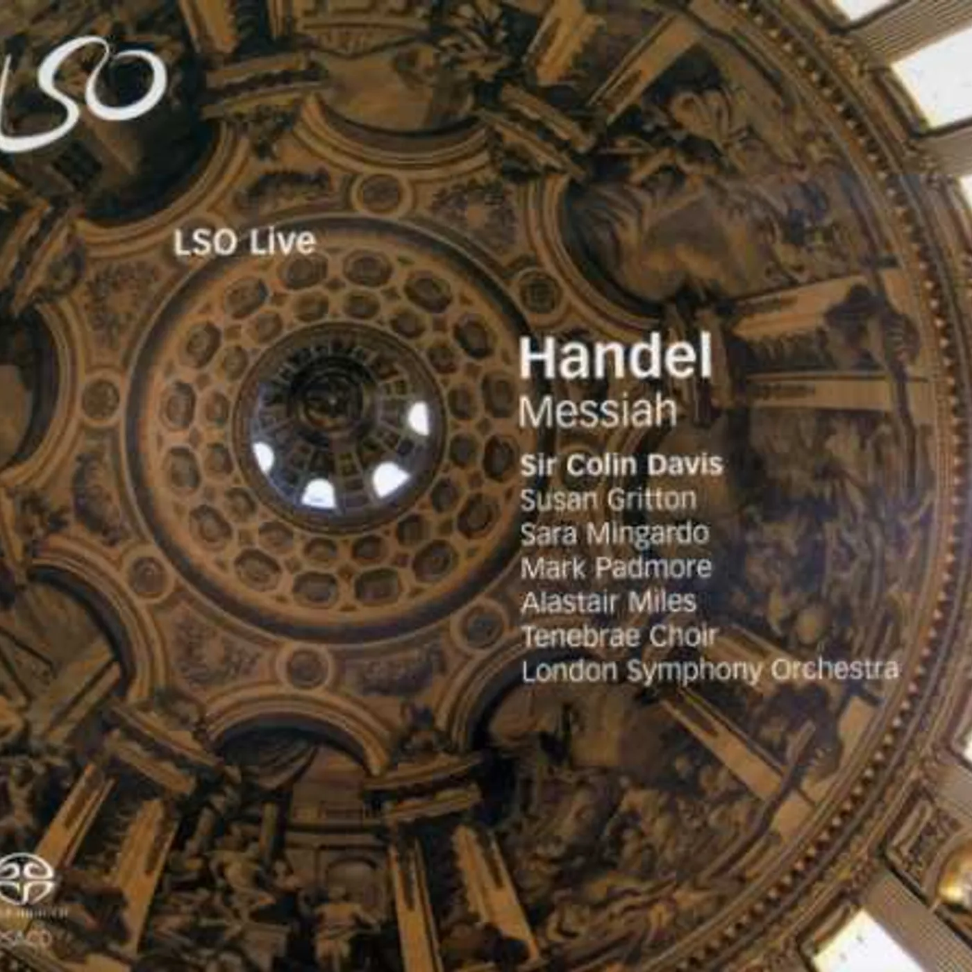 HANDEL / GRITTON / MINGARDO / LSO / DAVIS MESSIAH (SACD) Super Audio CD